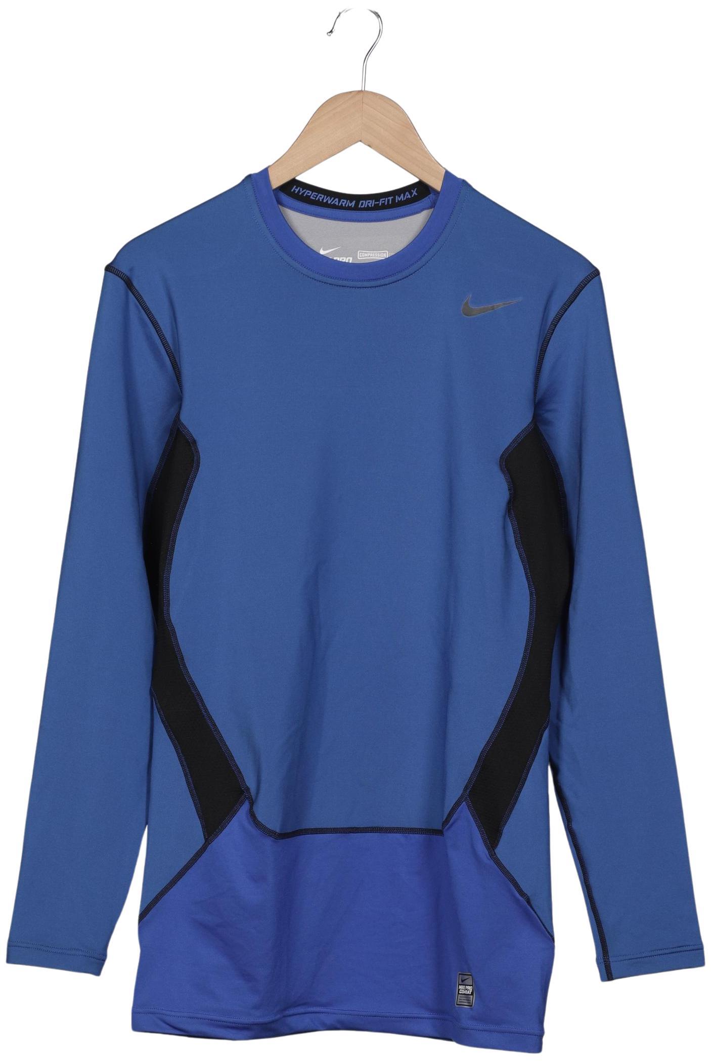 Thumbnail - Nike Pro Herren Langarmshirt, blau, Gr. 54