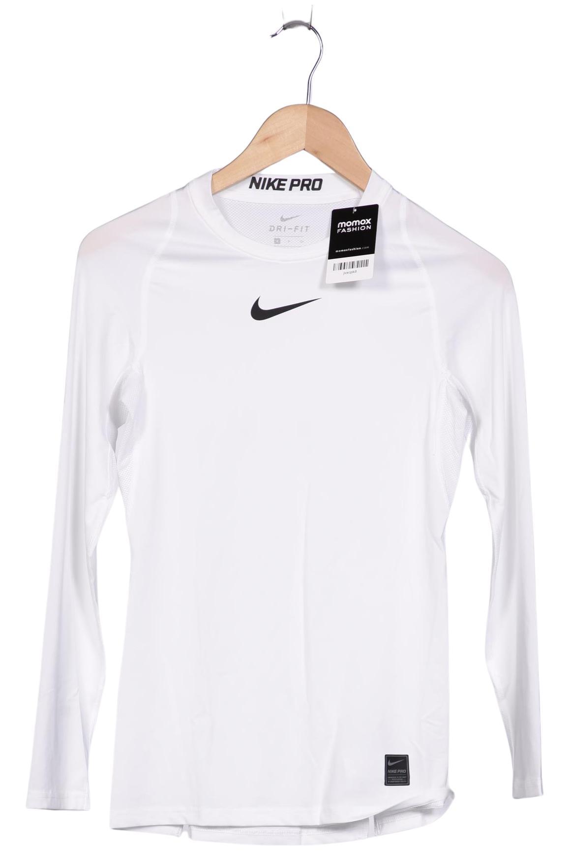 

Nike Pro Herren Langarmshirt, weiß, Gr. 46