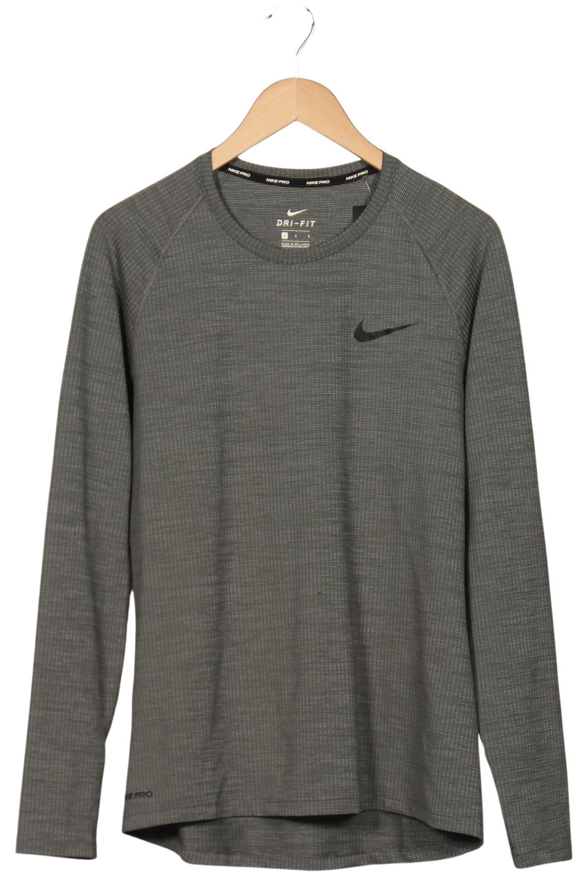 Thumbnail - Nike Pro Herren Langarmshirt, grau, Gr. 52