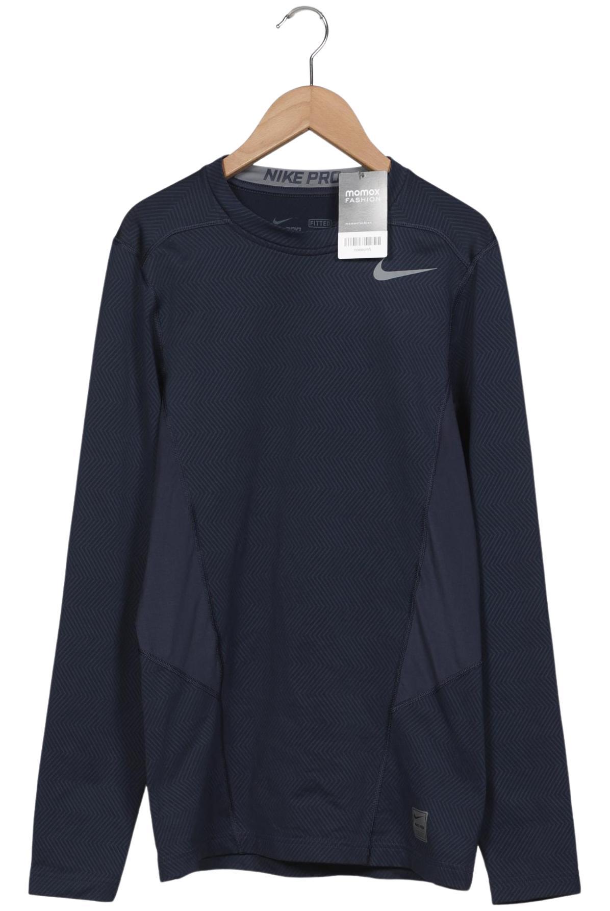 Thumbnail - Nike Pro Herren Langarmshirt, marineblau, Gr. 46