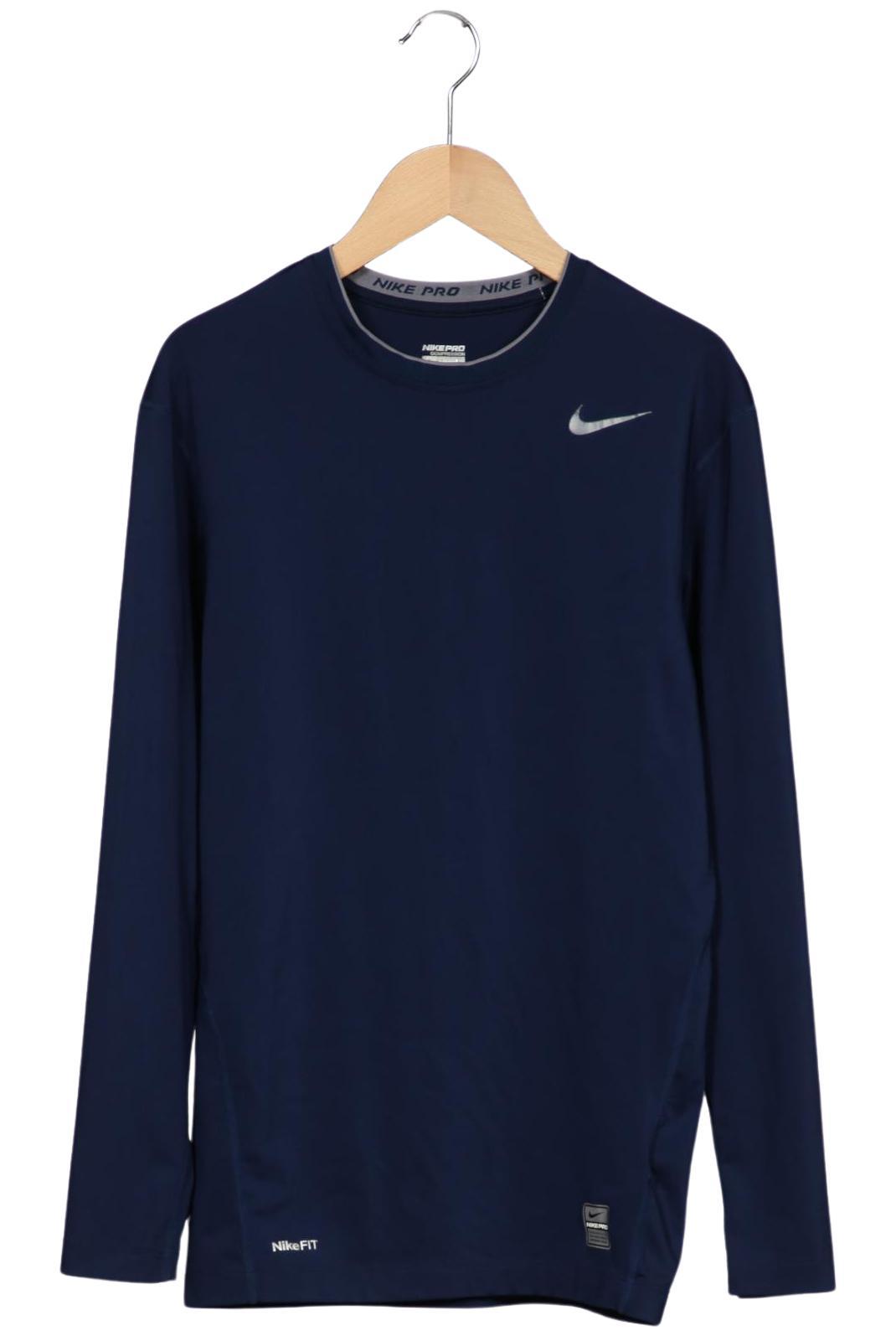 Thumbnail - Nike Pro Herren Langarmshirt, marineblau, Gr. 52