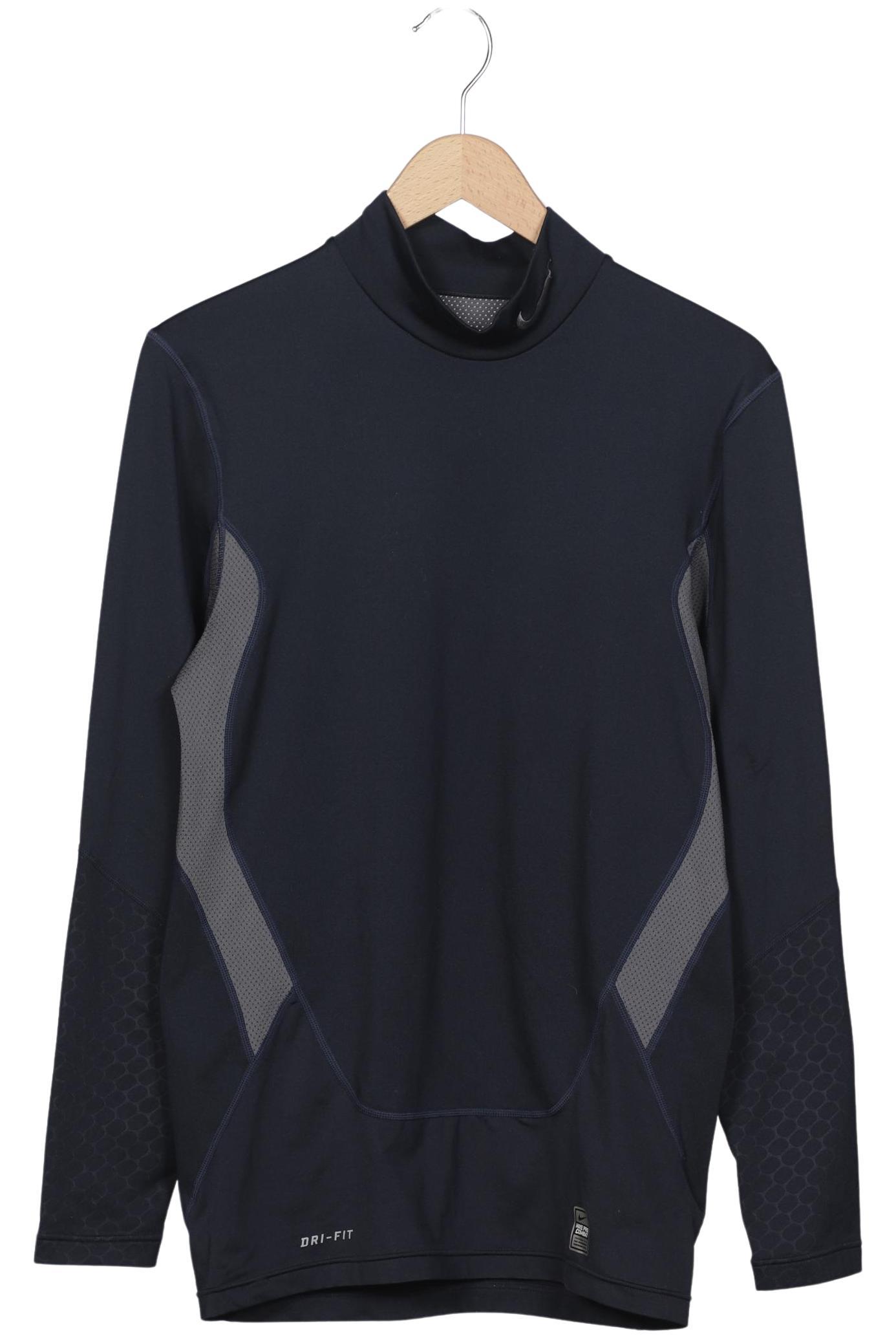 Thumbnail - Nike Pro Herren Langarmshirt, marineblau, Gr. 48