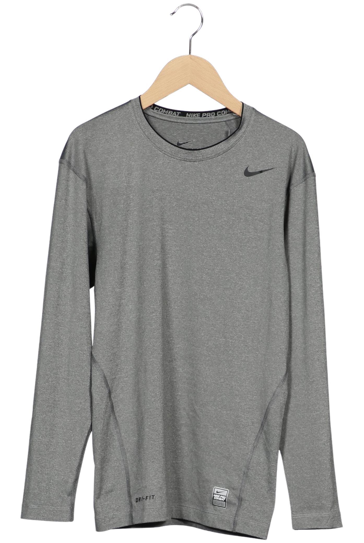 

Nike Pro Herren Langarmshirt, grau, Gr. 52