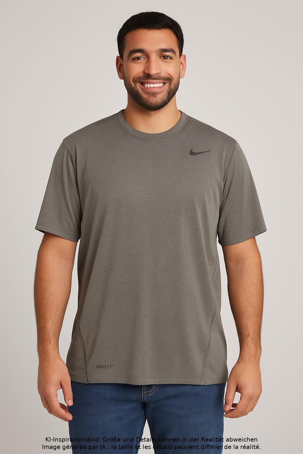 

Nike Pro Herren T-Shirt, grau, Gr. 54