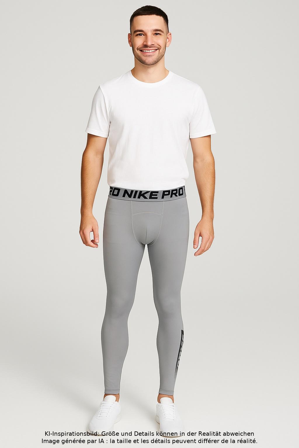 Thumbnail - Nike Pro Herren Stoffhose, grau, Gr. 0