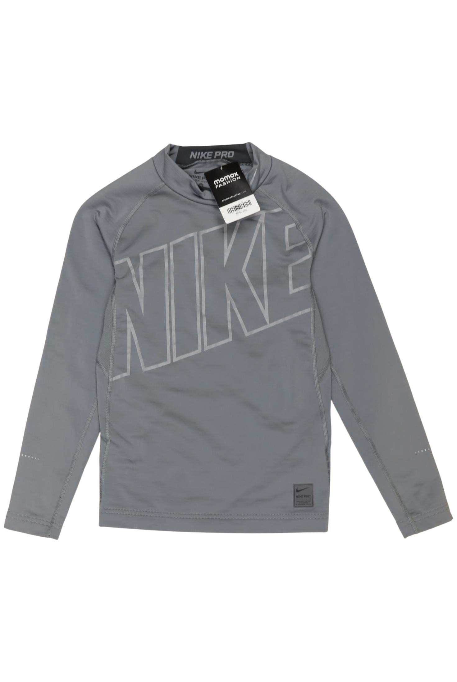 

Nike Pro Jungen Langarmshirt, grau, Gr. 146