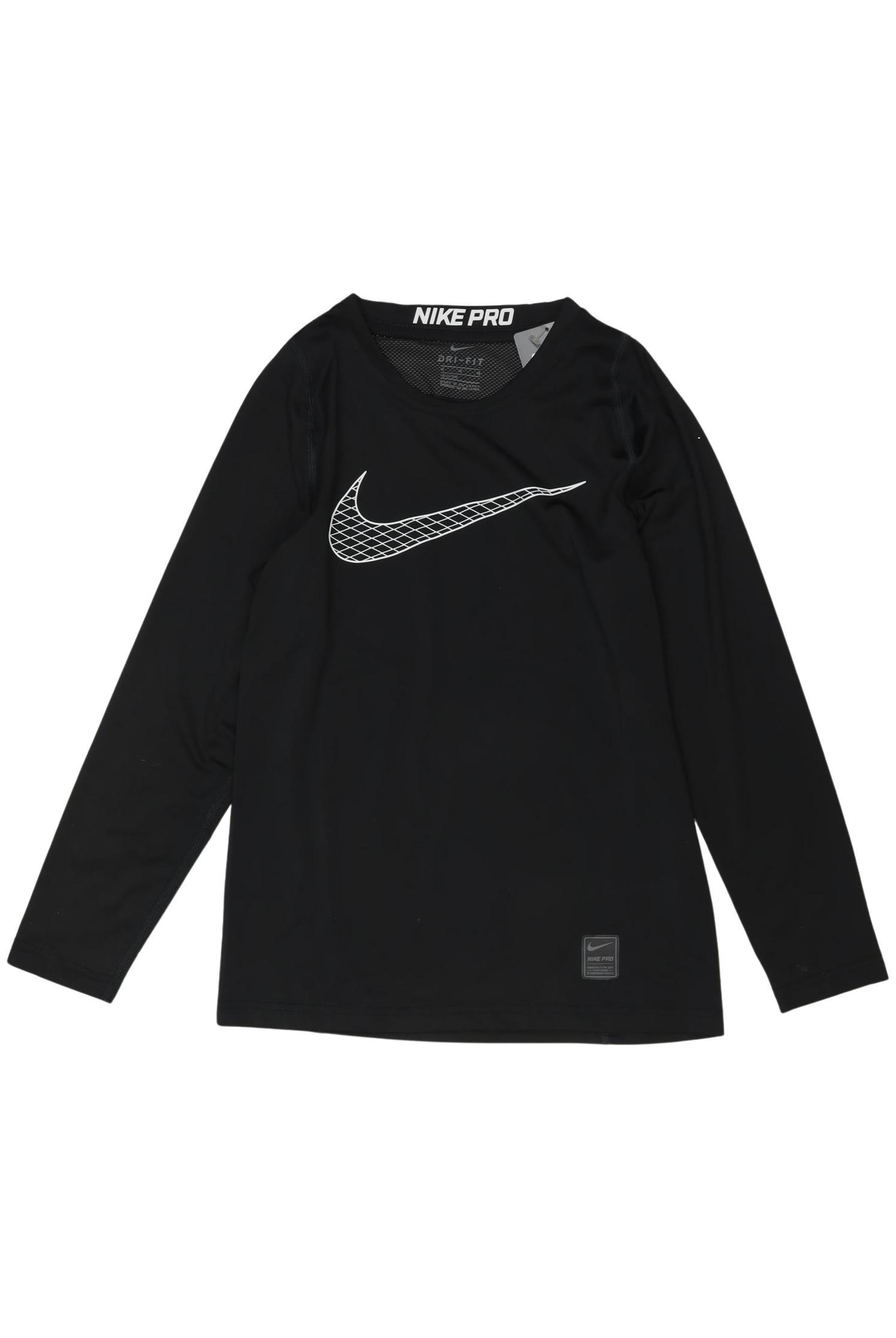 

Nike Pro Jungen Langarmshirt, schwarz, Gr. 146