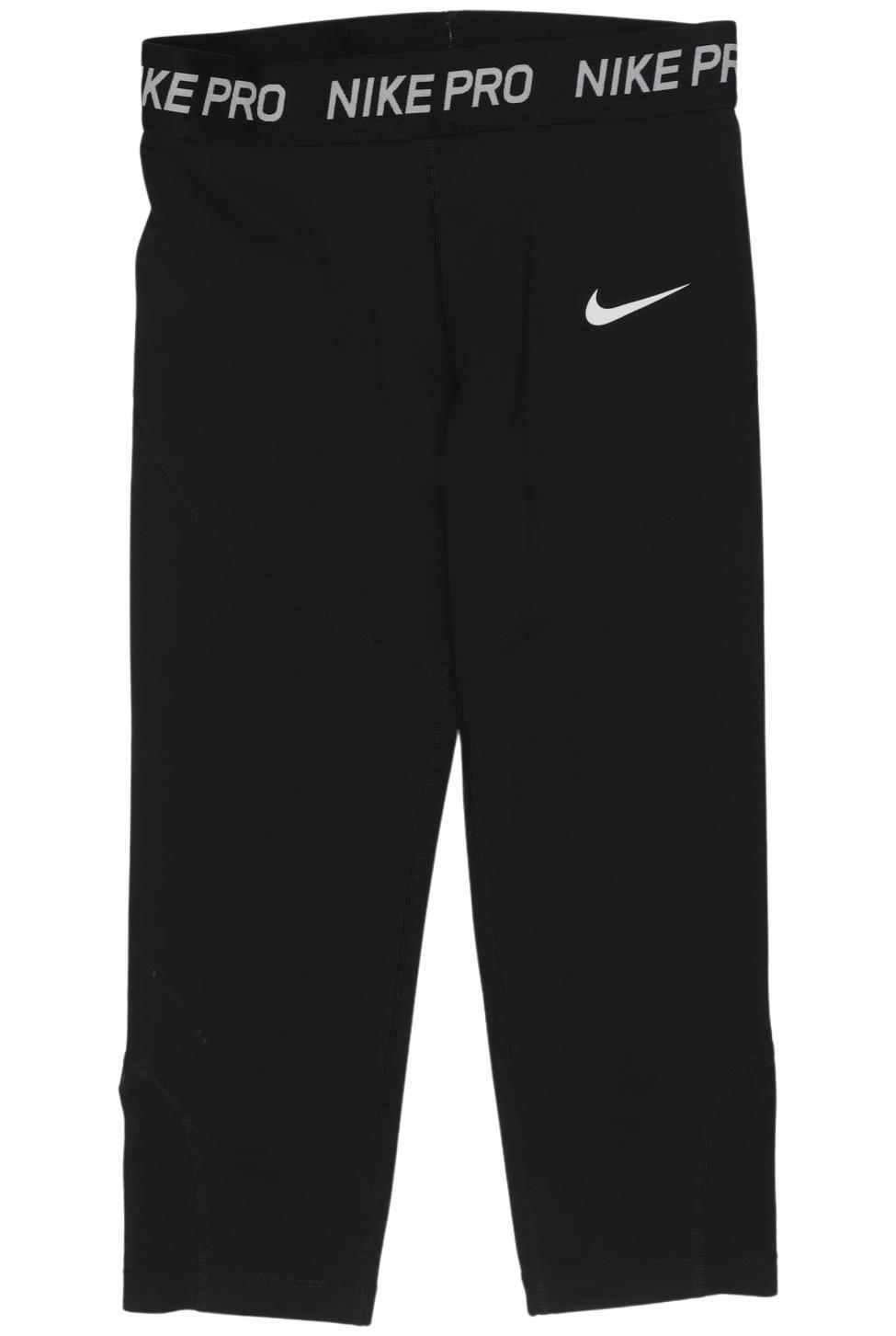 

Nike Pro Mädchen Stoffhose, schwarz, Gr. 134