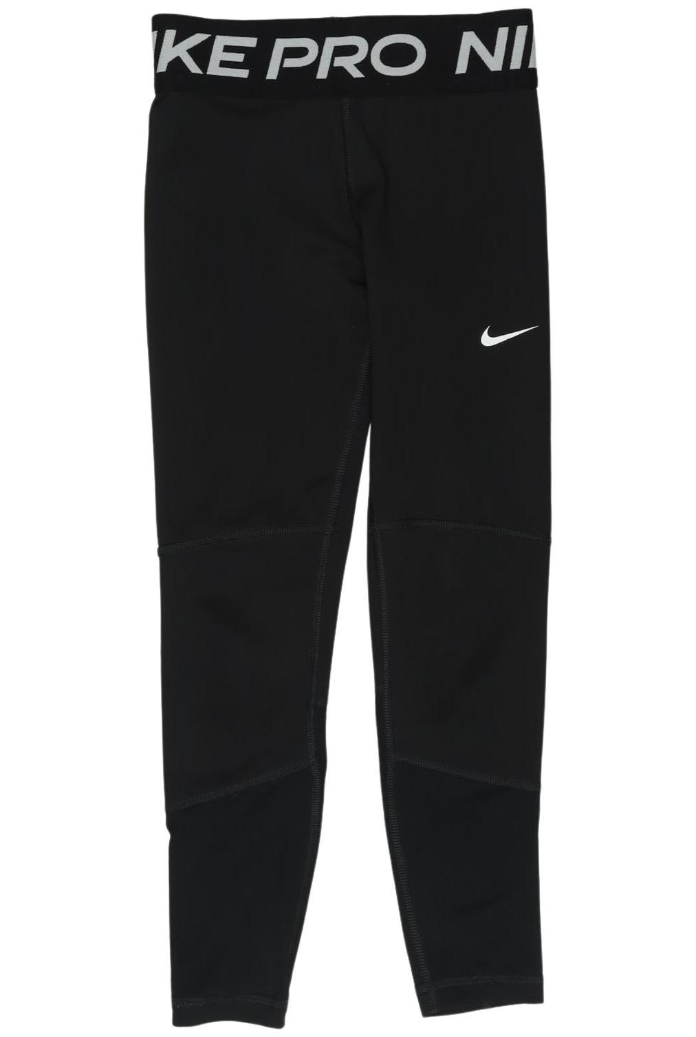 

Nike Pro Mädchen Stoffhose, schwarz, Gr. 122