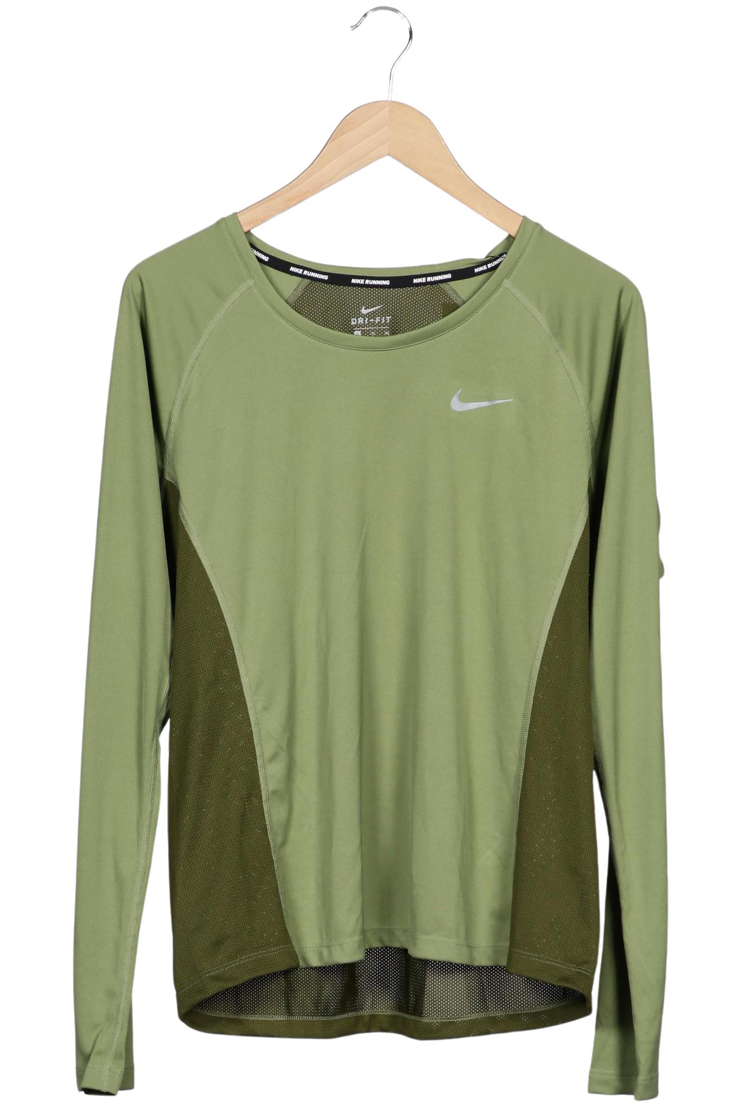 

Nike Running Damen Langarmshirt, grün, Gr. 44