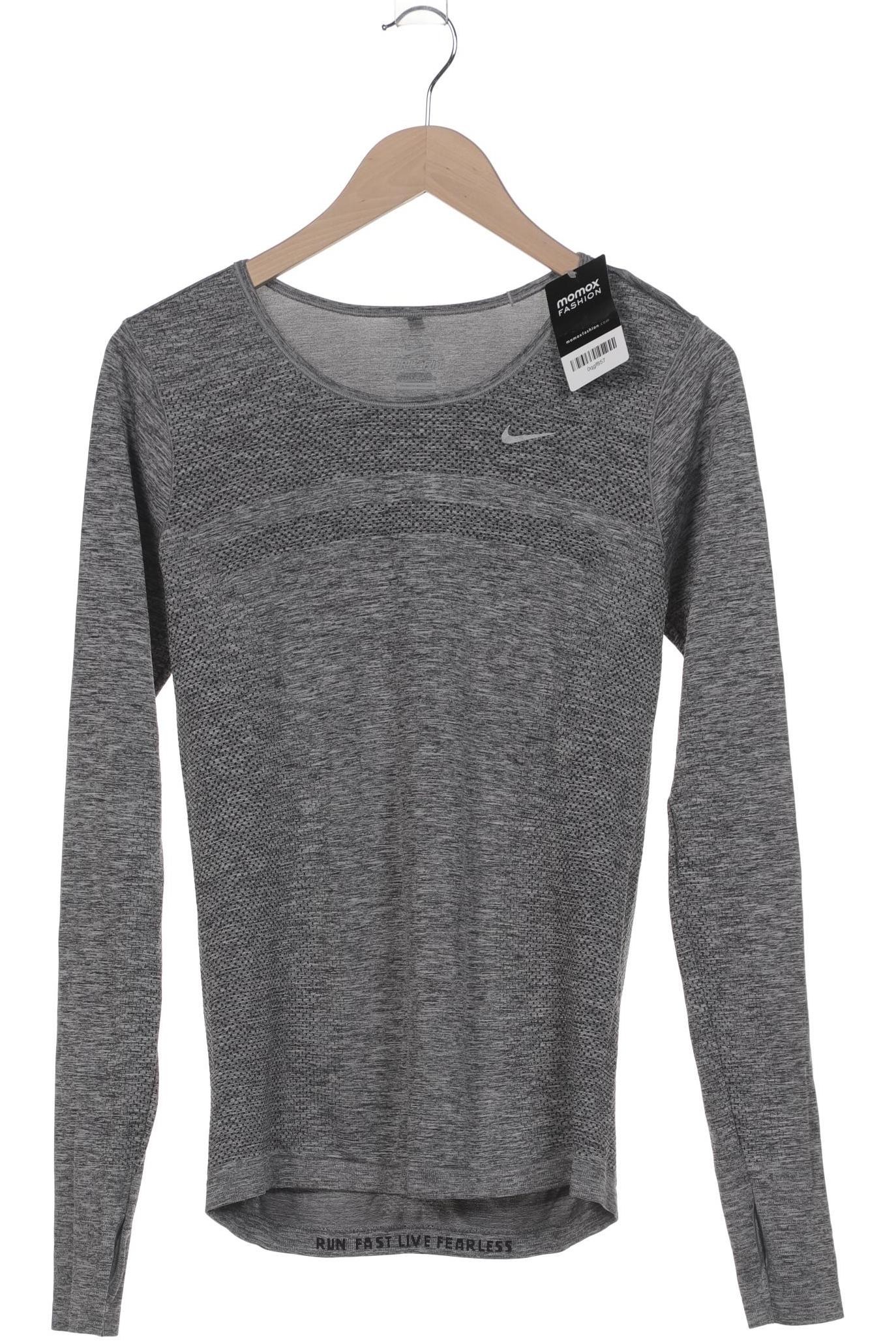 

Nike Running Damen Langarmshirt, grau, Gr. 38