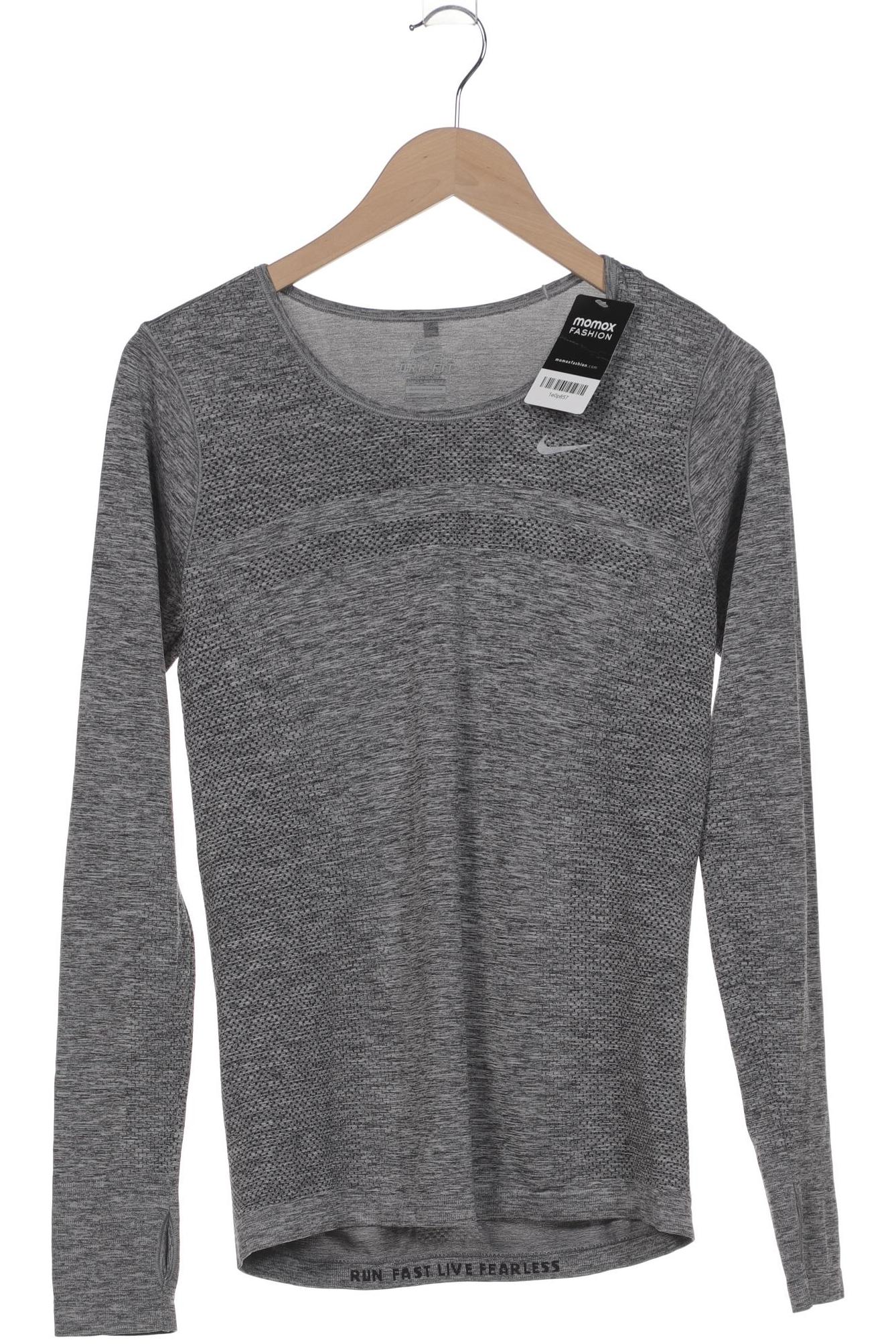 

Nike Running Damen Langarmshirt, grau, Gr. 38