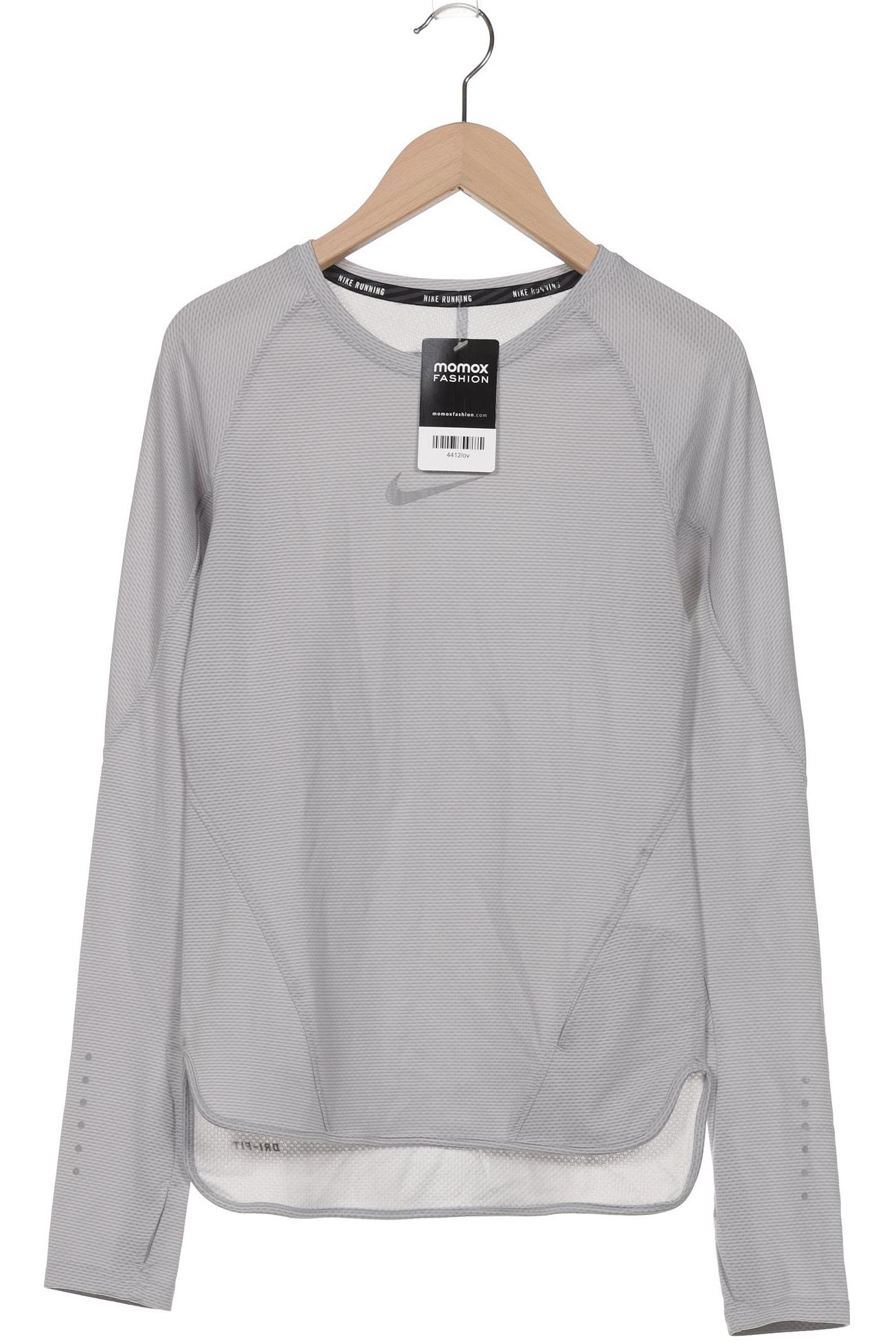 

Nike Running Damen Langarmshirt, grau, Gr. 34
