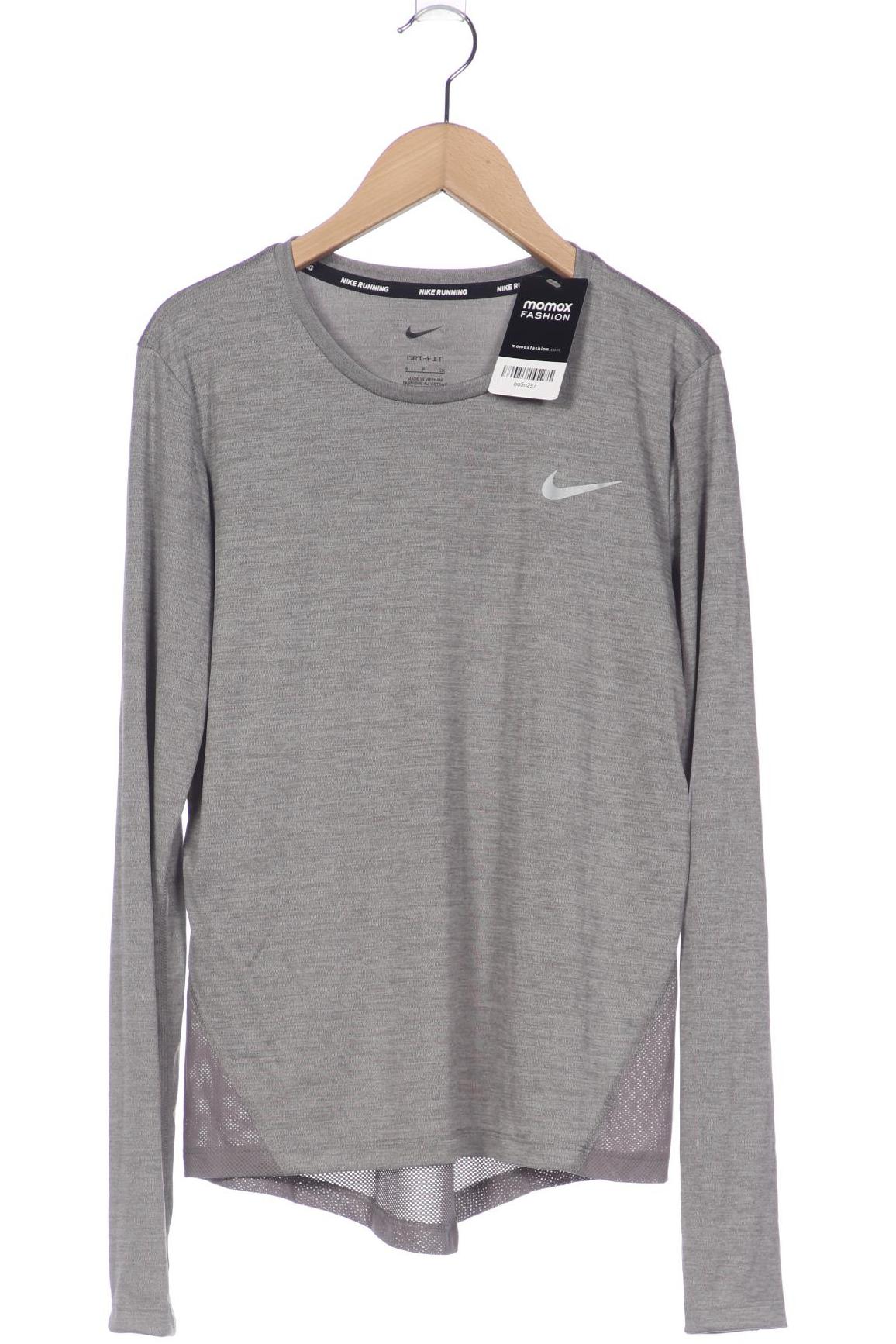 

Nike Running Damen Langarmshirt, grau, Gr. 36