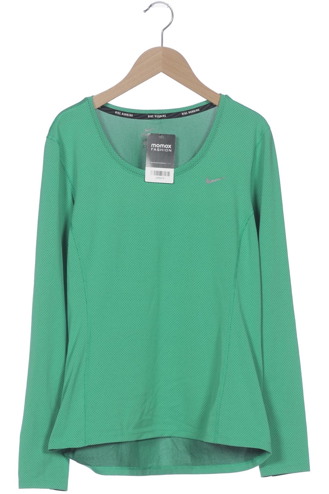 

Nike Running Damen Langarmshirt, grün, Gr. 38