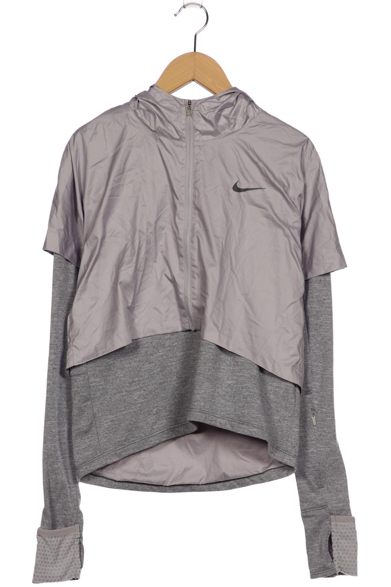 

Nike Running Damen Langarmshirt, grau, Gr. 34