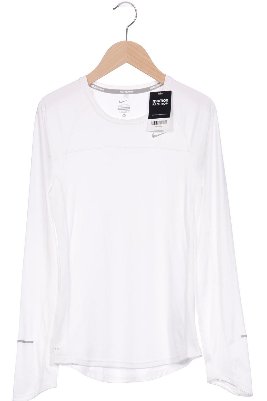 

Nike Running Damen Langarmshirt, weiß, Gr. 34