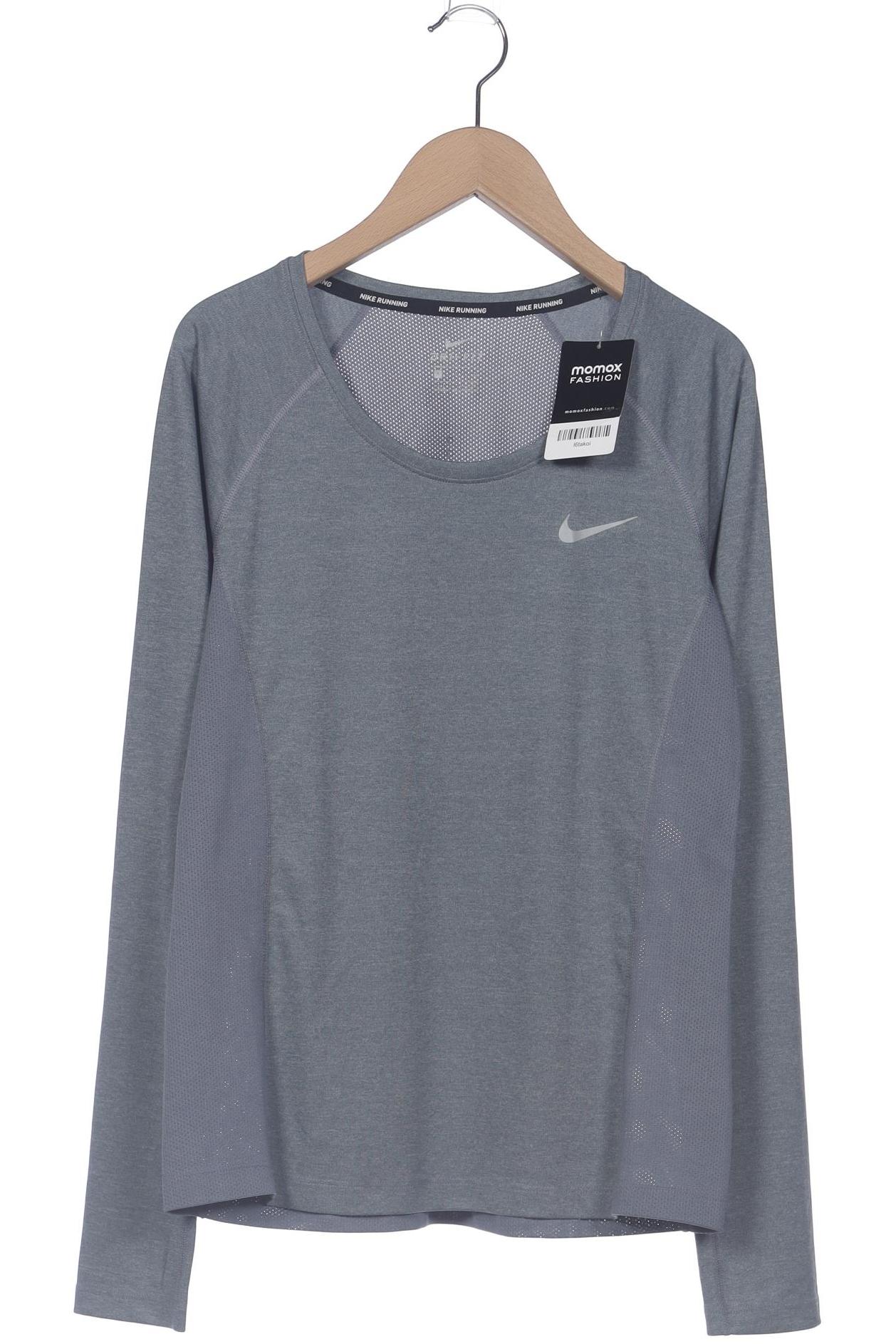 

Nike Running Damen Langarmshirt, grau, Gr. 36