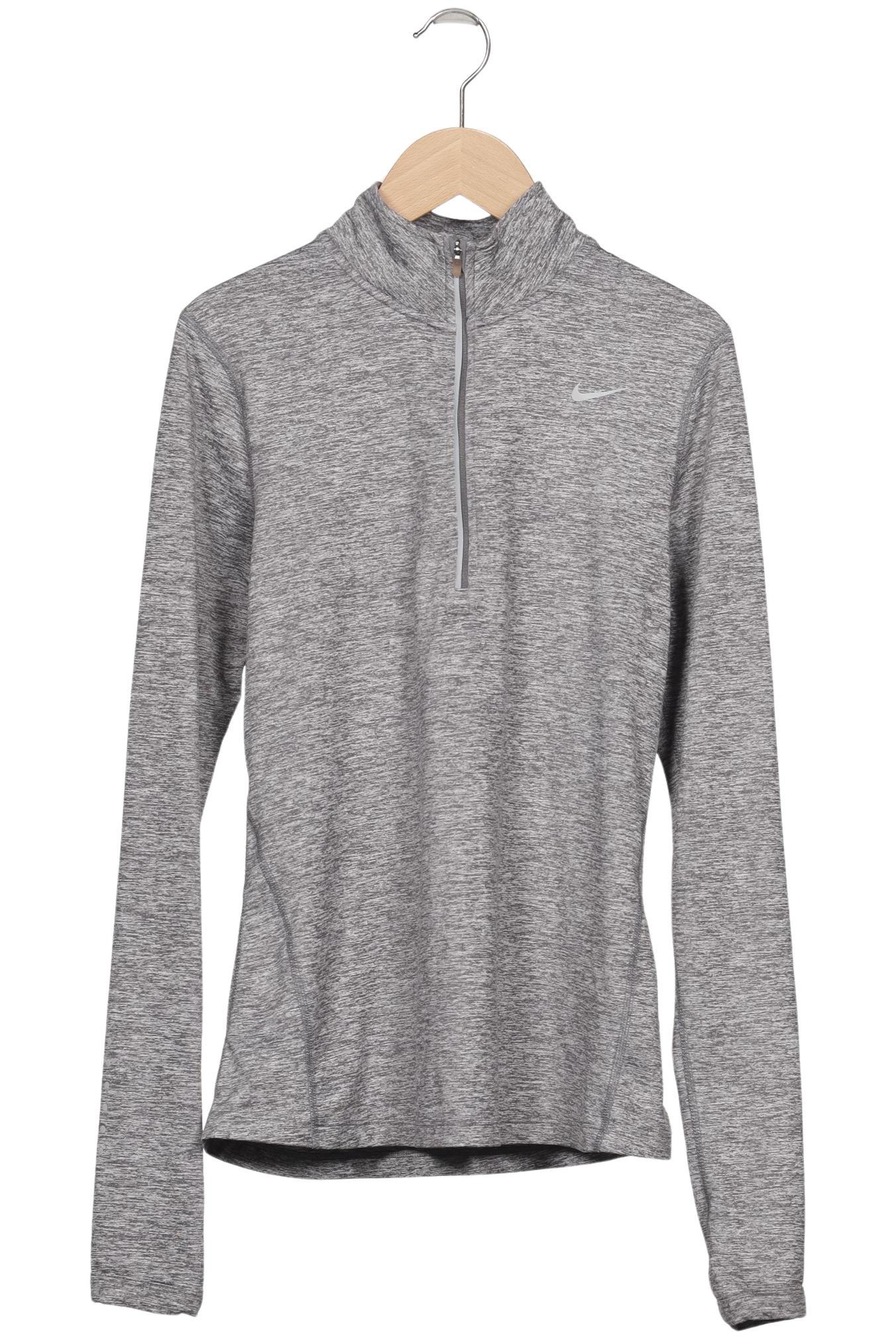 

Nike Running Damen Langarmshirt, grau, Gr. 36
