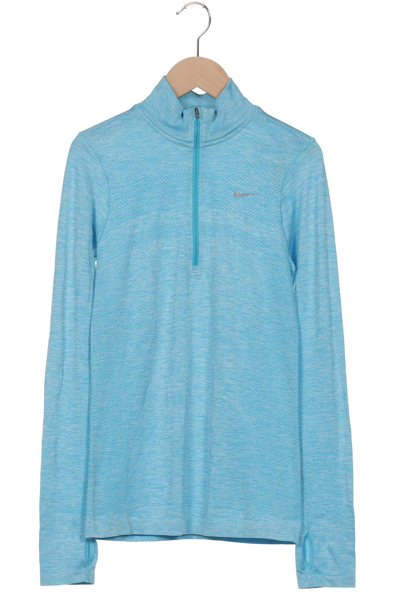 

Nike Running Damen Langarmshirt, hellblau, Gr. 34