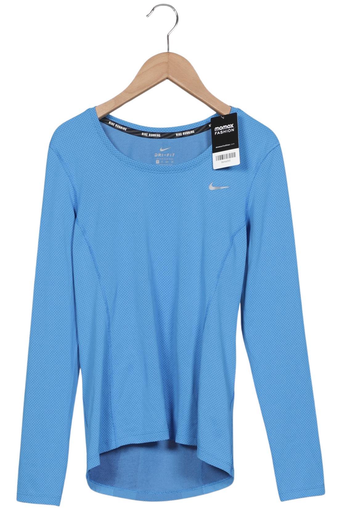 

Nike Running Damen Langarmshirt, hellblau, Gr. 34