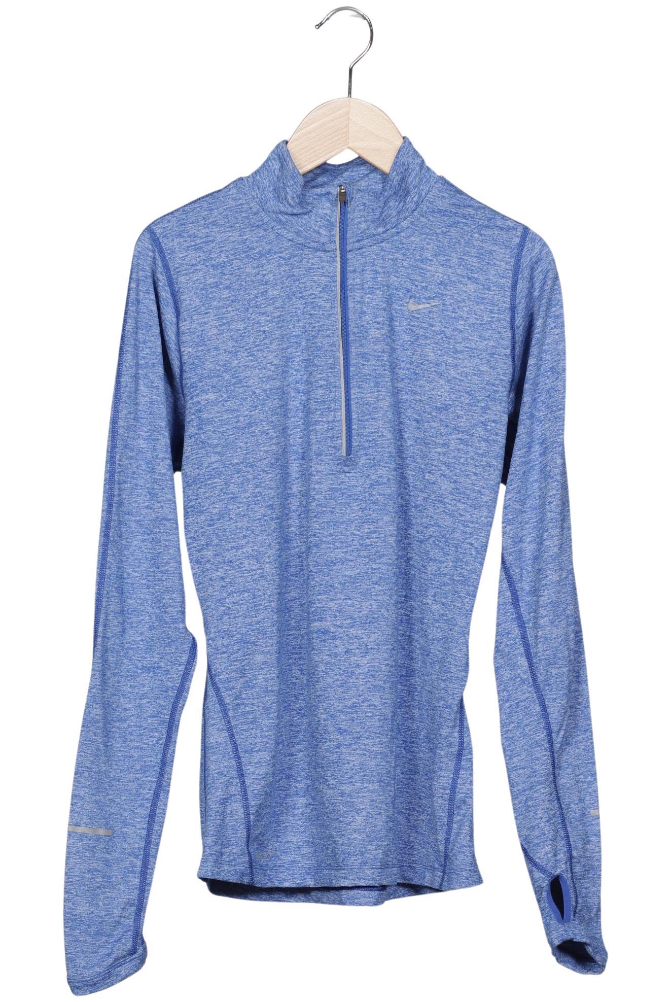 

Nike Running Damen Langarmshirt, blau, Gr. 36