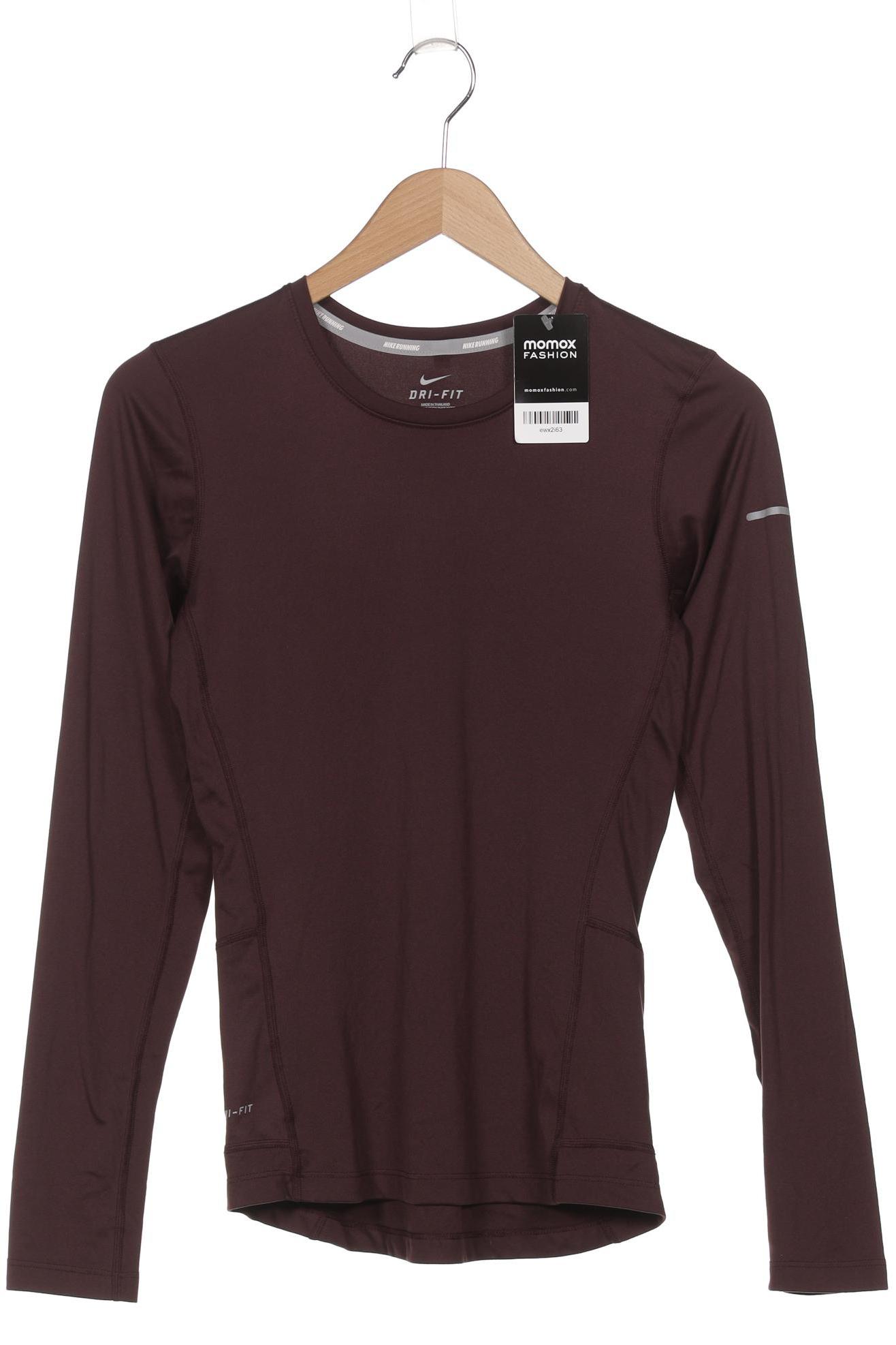 

Nike Running Damen Langarmshirt, bordeaux, Gr. 34