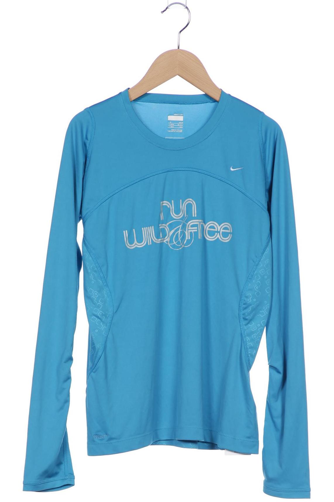 

Nike Running Damen Langarmshirt, blau, Gr. 38