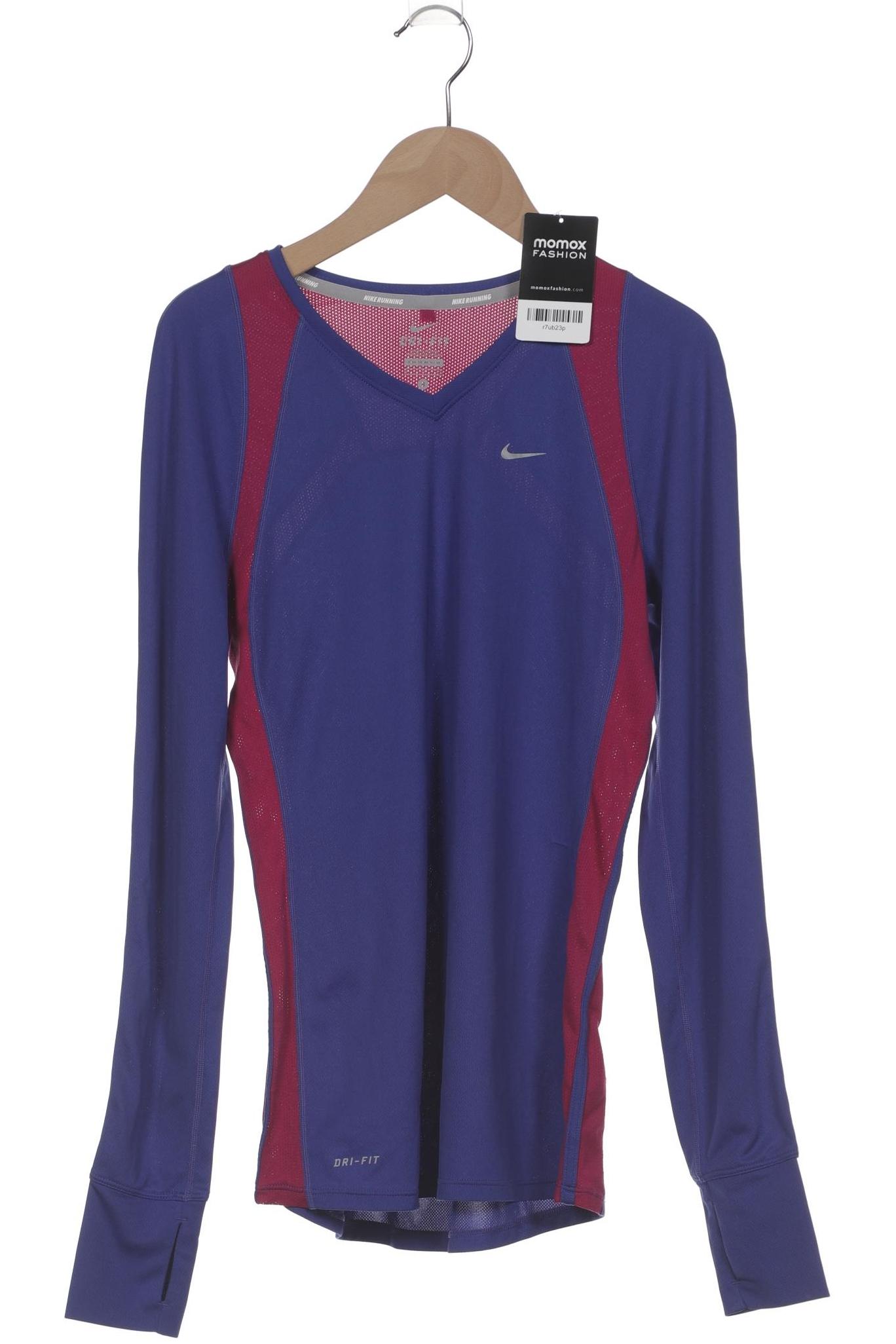 

Nike Running Damen Langarmshirt, blau, Gr. 36