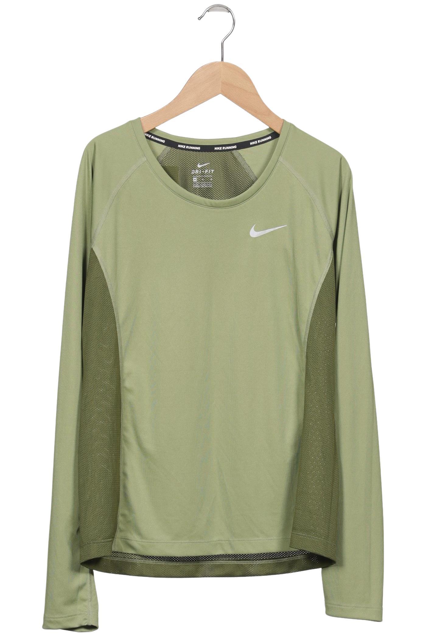 

Nike Running Damen Langarmshirt, grün, Gr. 38