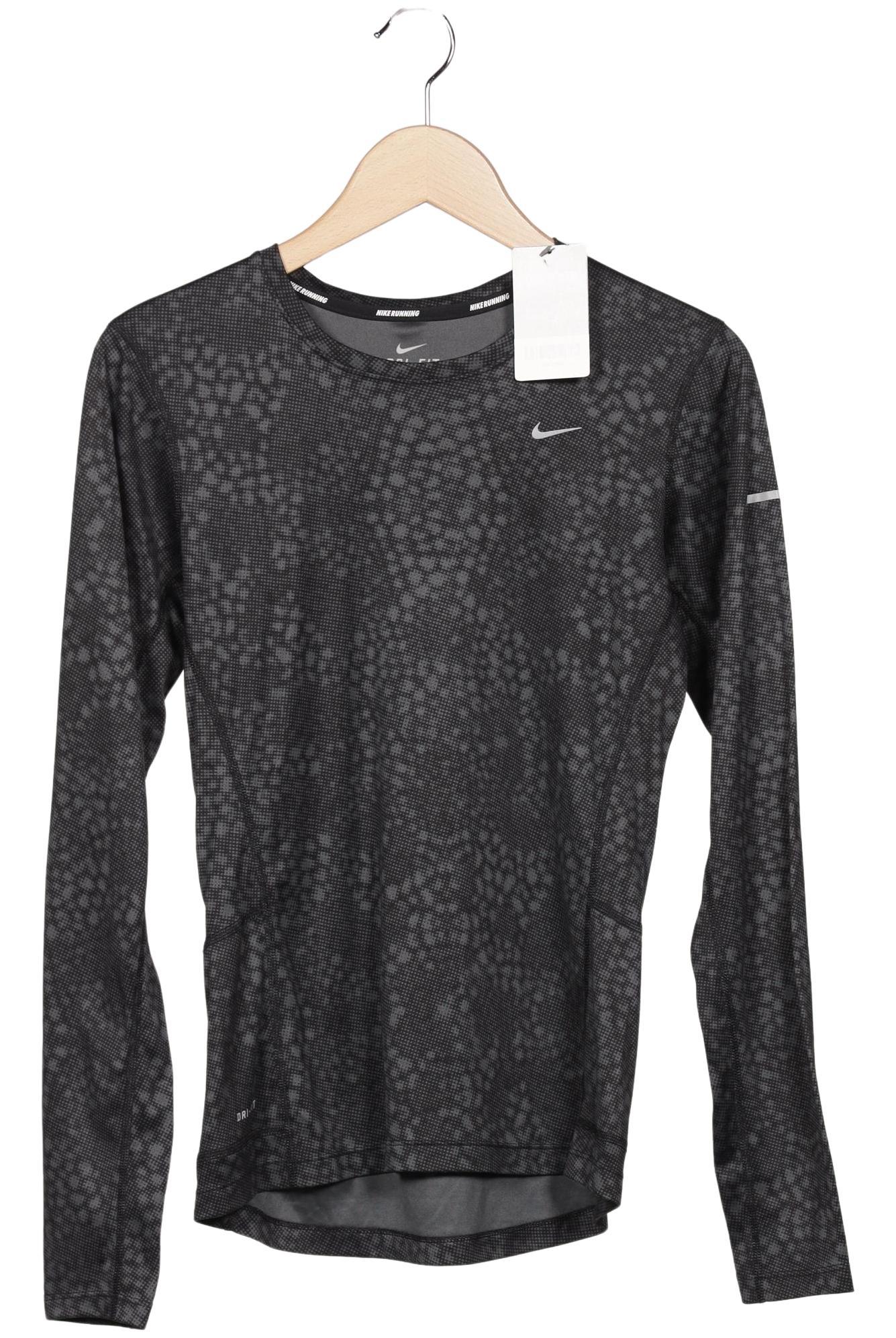 

Nike Running Damen Langarmshirt, grau, Gr. 36