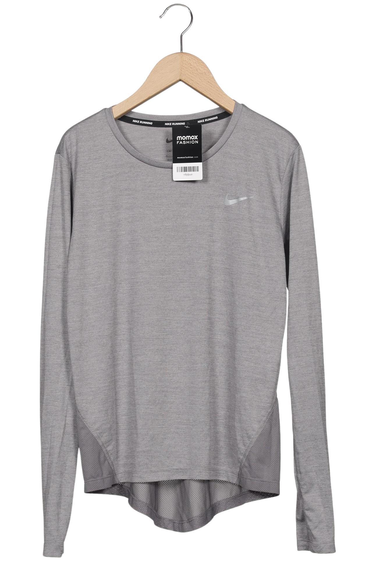 

Nike Running Damen Langarmshirt, grau, Gr. 36