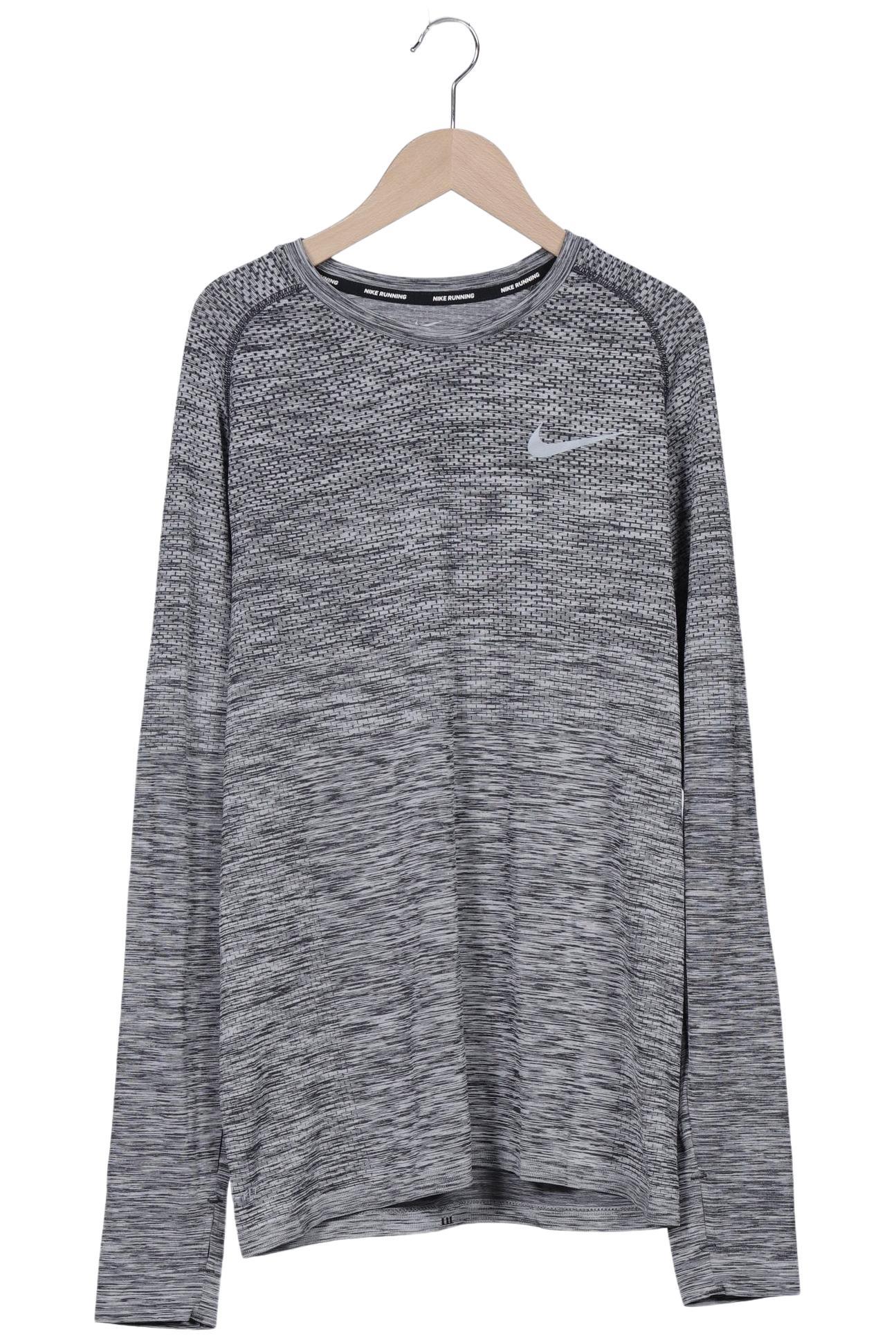 

Nike Running Damen Langarmshirt, grau, Gr. 38