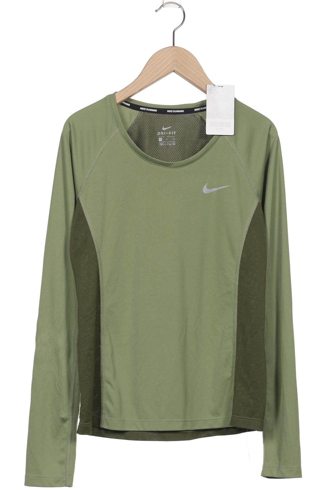 

Nike Running Damen Langarmshirt, grün, Gr. 36