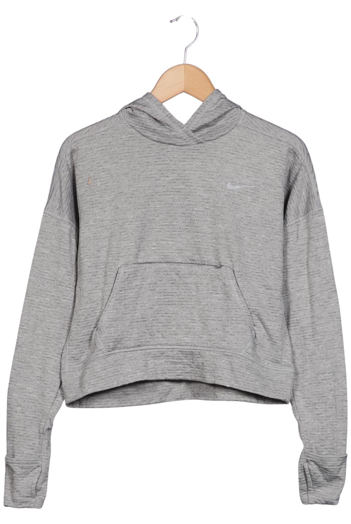 

Nike Running Damen Kapuzenpullover, grau, Gr. 34