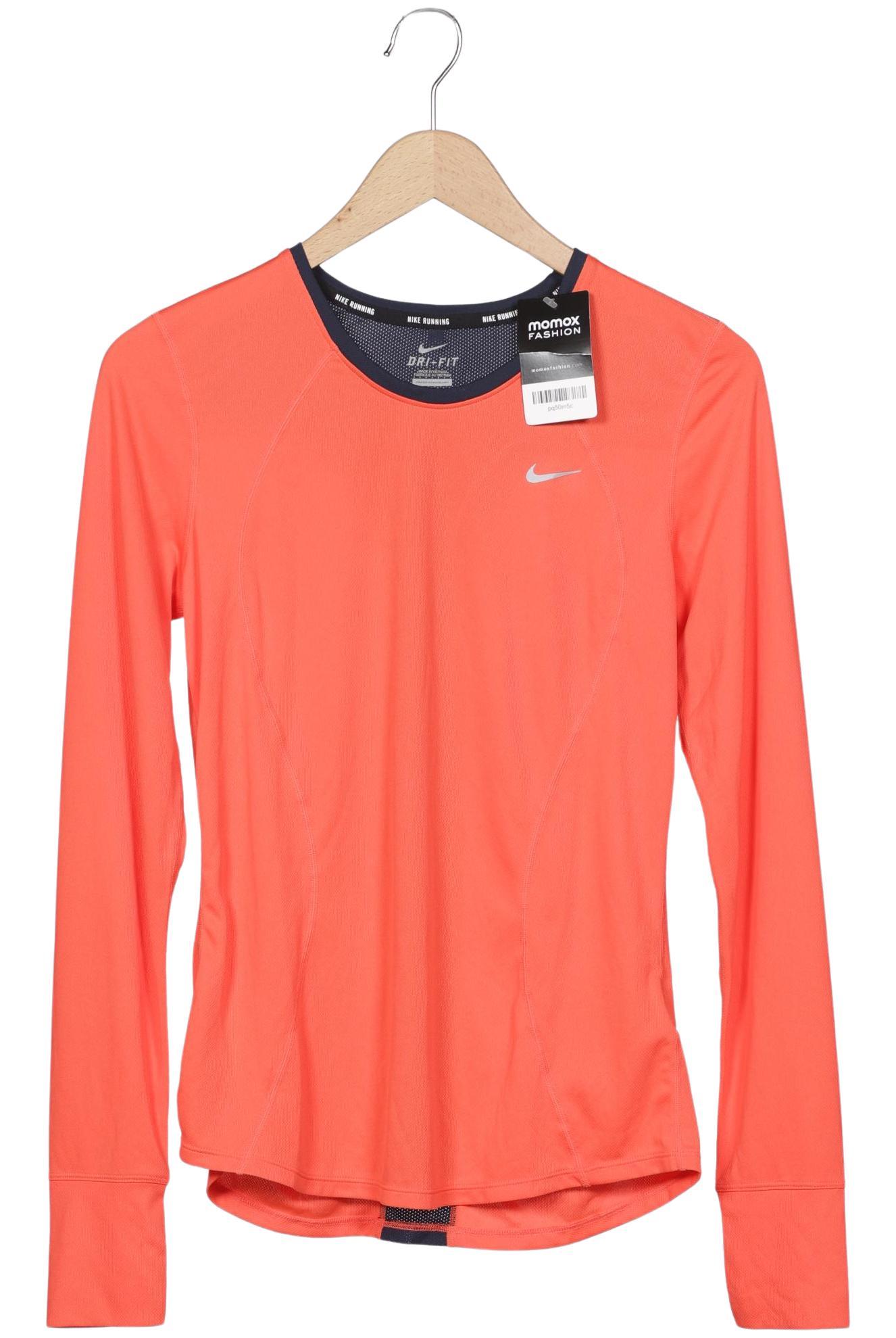 

Nike Running Damen Langarmshirt, orange, Gr. 38