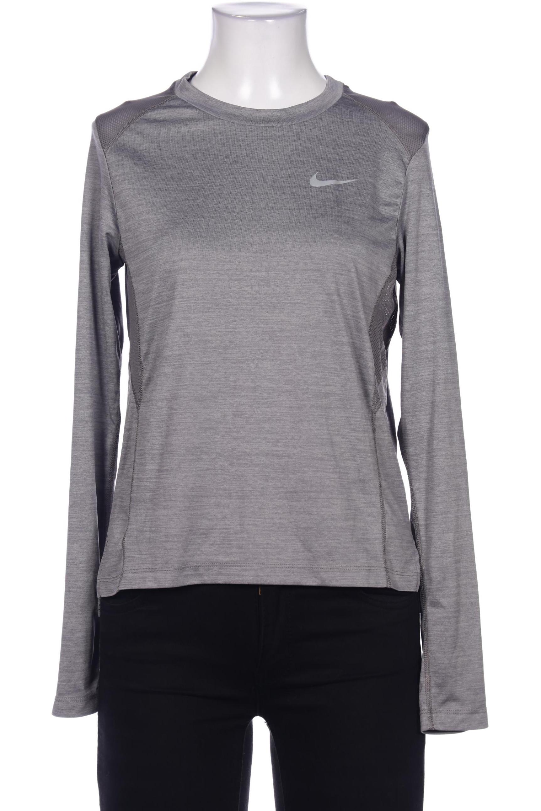 

Nike Running Damen Langarmshirt, grau, Gr. 36
