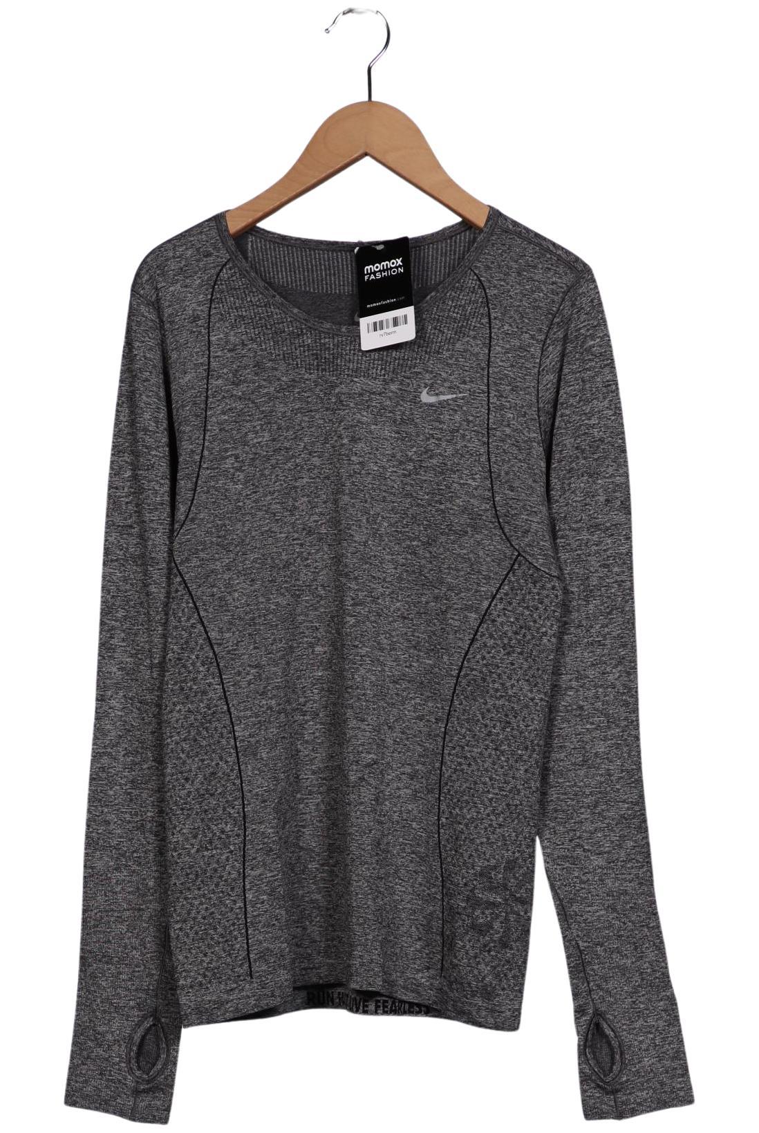 

Nike Running Damen Langarmshirt, grau, Gr. 38