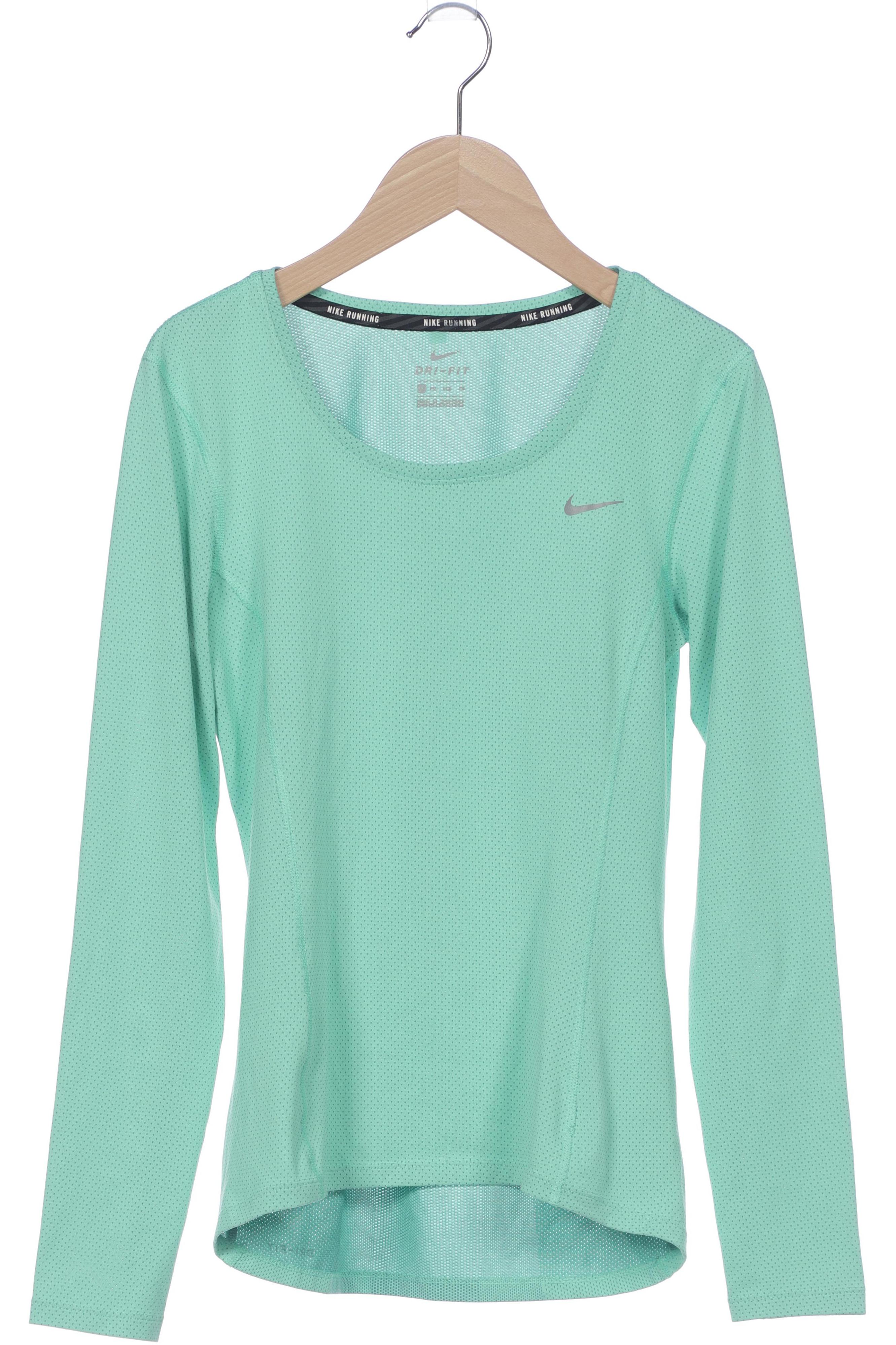 

Nike Running Damen Langarmshirt, hellgrün, Gr. 34