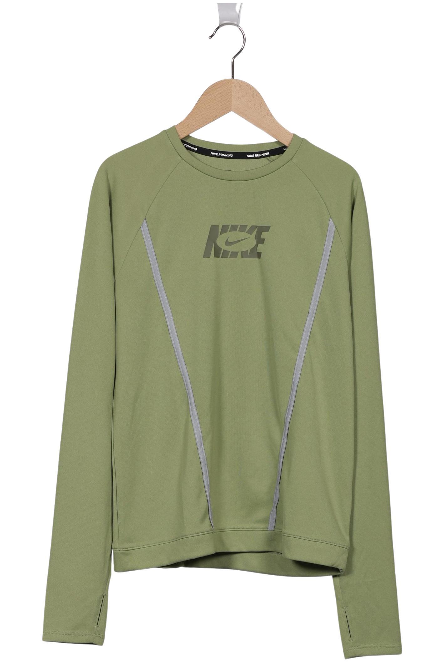 

Nike Running Damen Langarmshirt, grün, Gr. 36