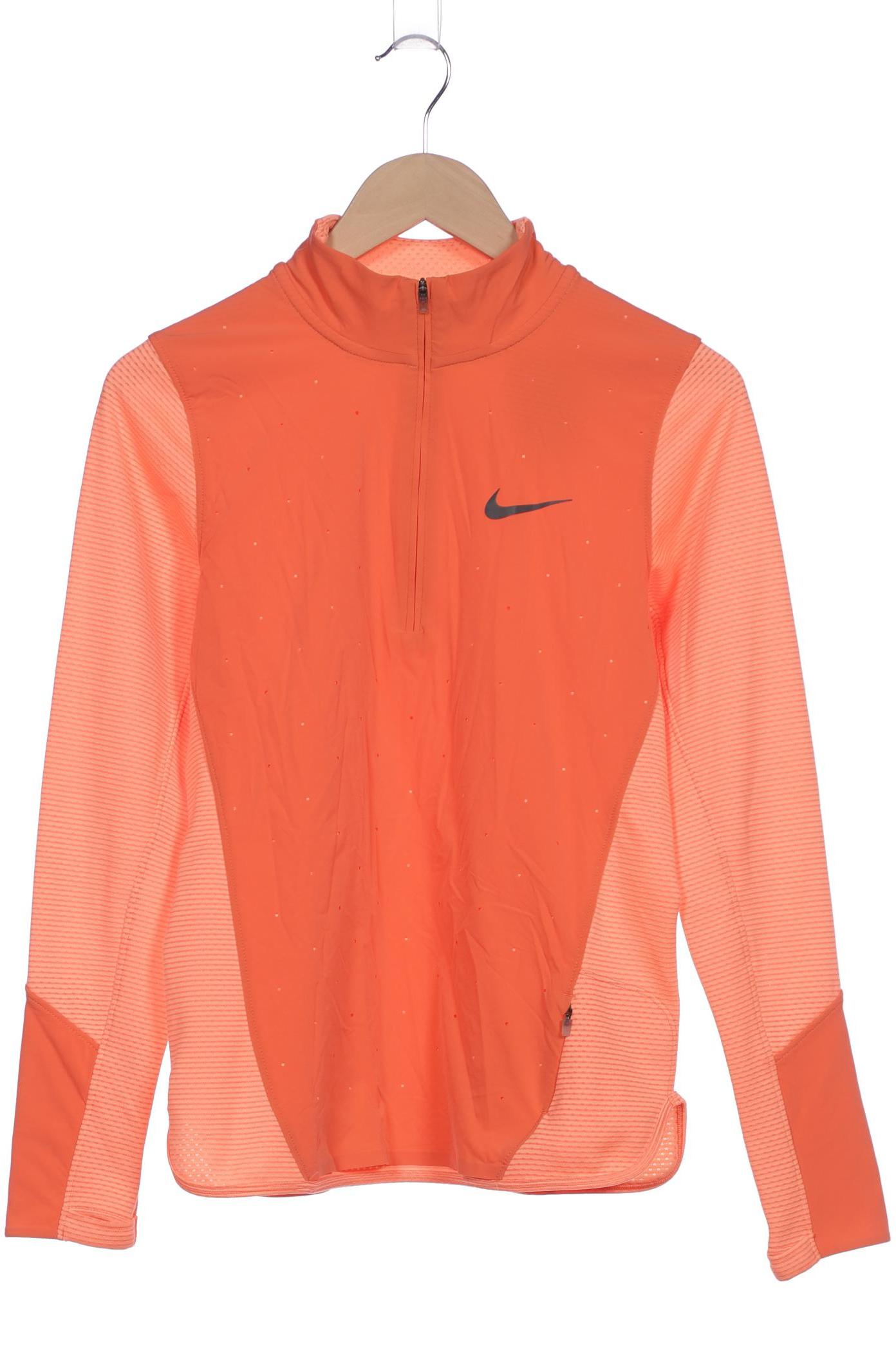 

Nike Running Damen Langarmshirt, orange, Gr. 38