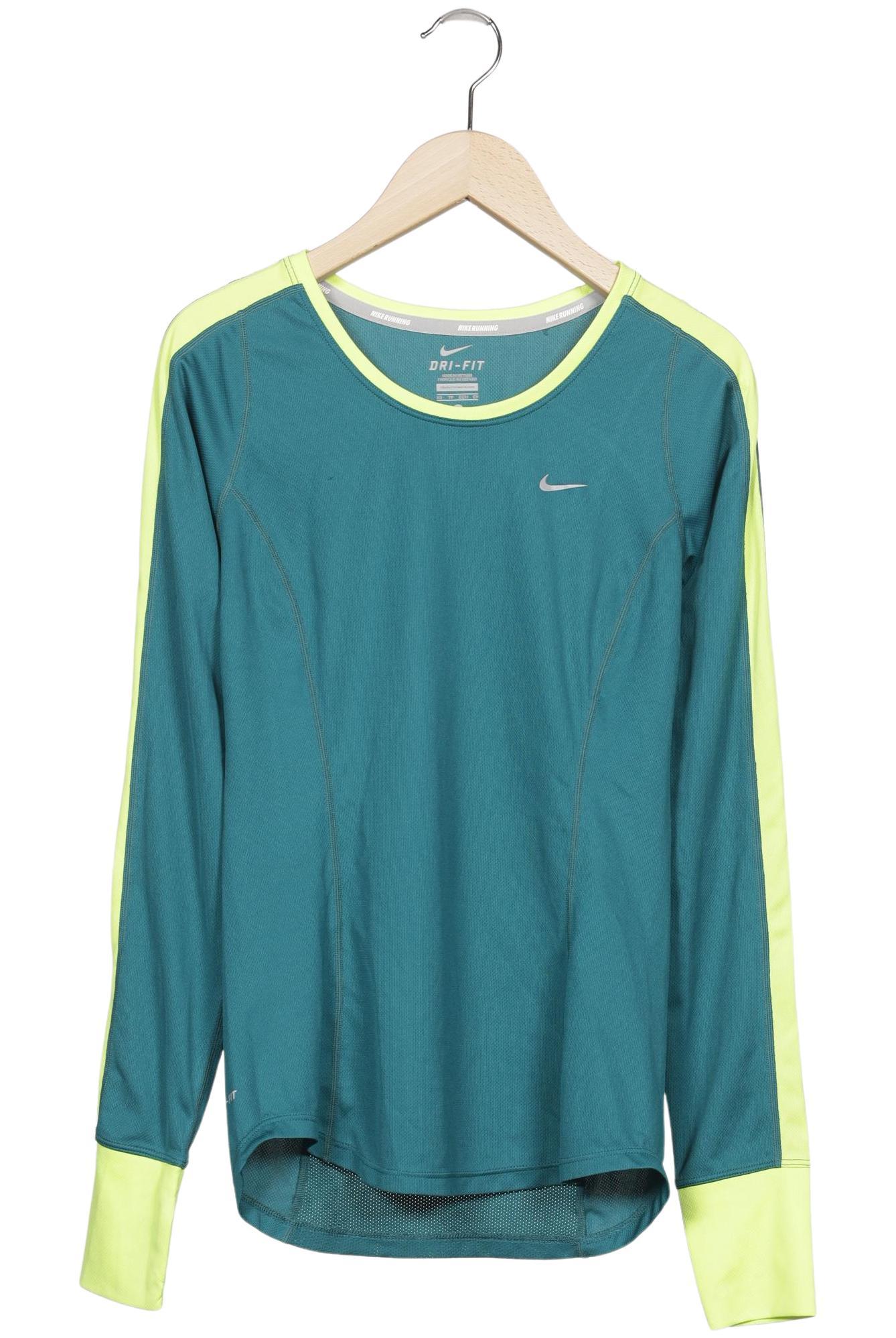 

Nike Running Damen Langarmshirt, neon, Gr. 34