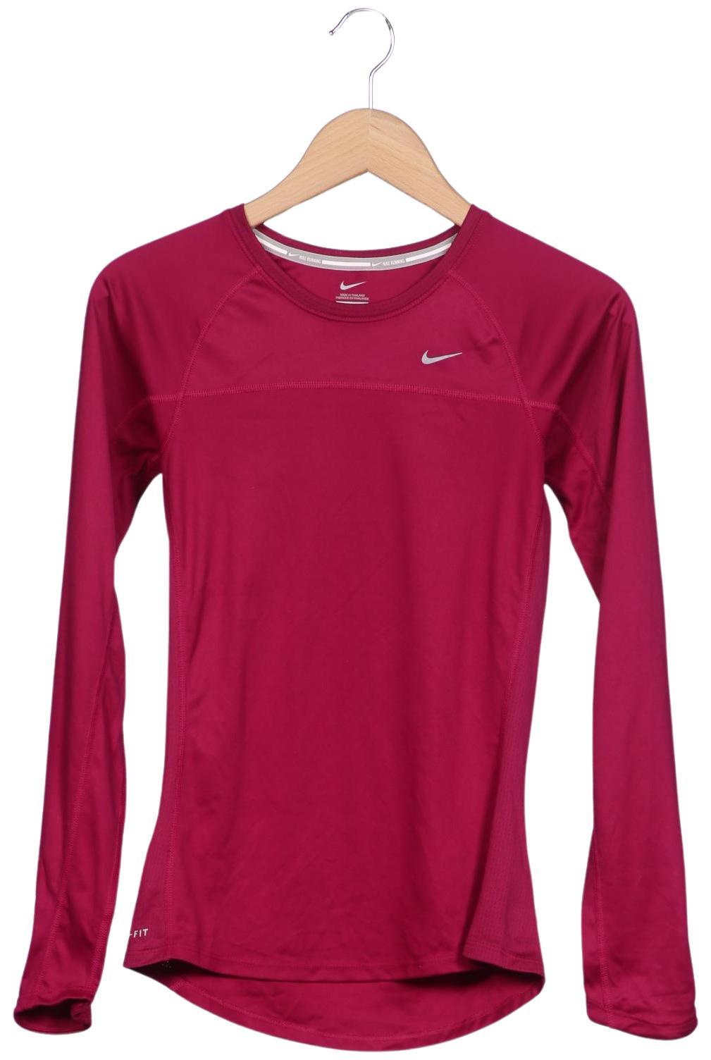 

Nike Running Damen Langarmshirt, pink, Gr. 34