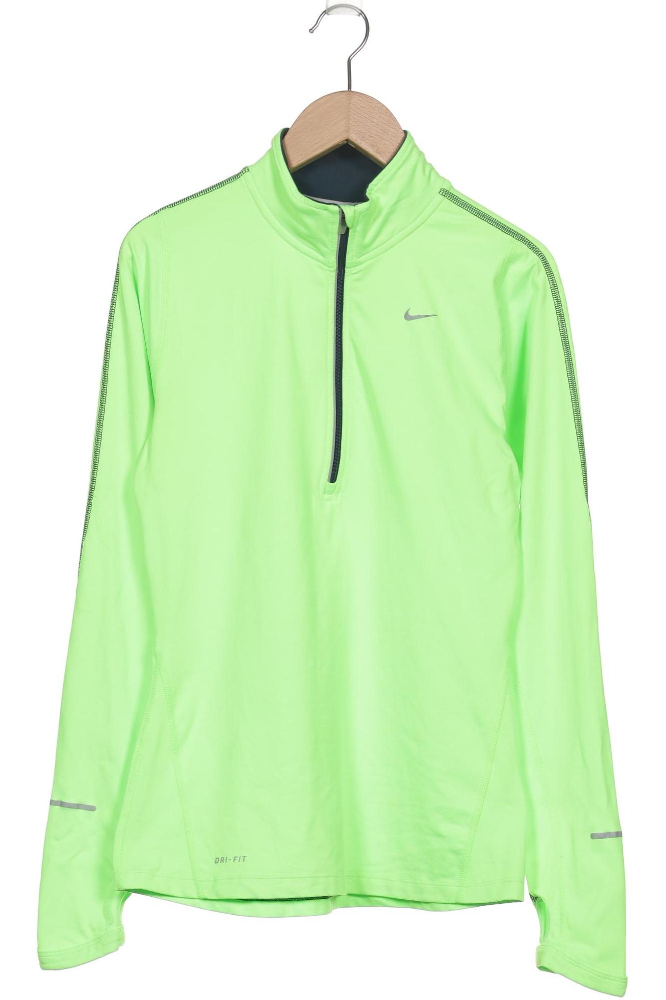 

Nike Running Damen Langarmshirt, hellgrün, Gr. 34