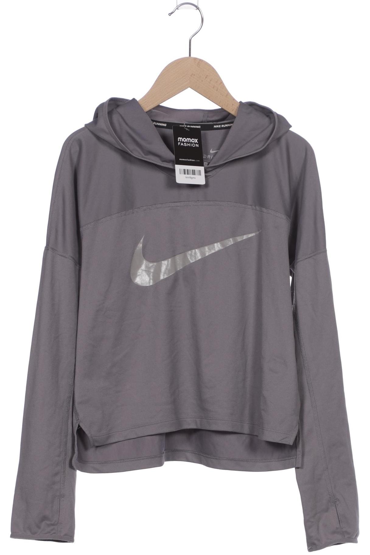 

Nike Running Damen Kapuzenpullover, grau, Gr. 34