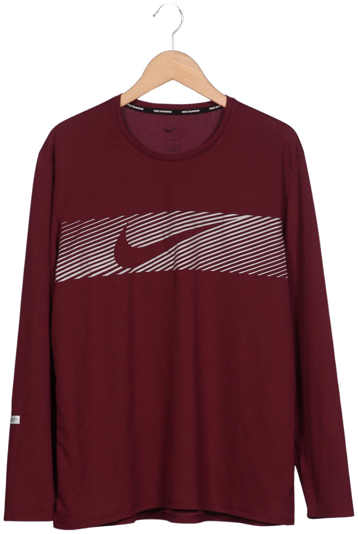 Thumbnail - Nike Running Herren Langarmshirt, bordeaux, Gr. 52