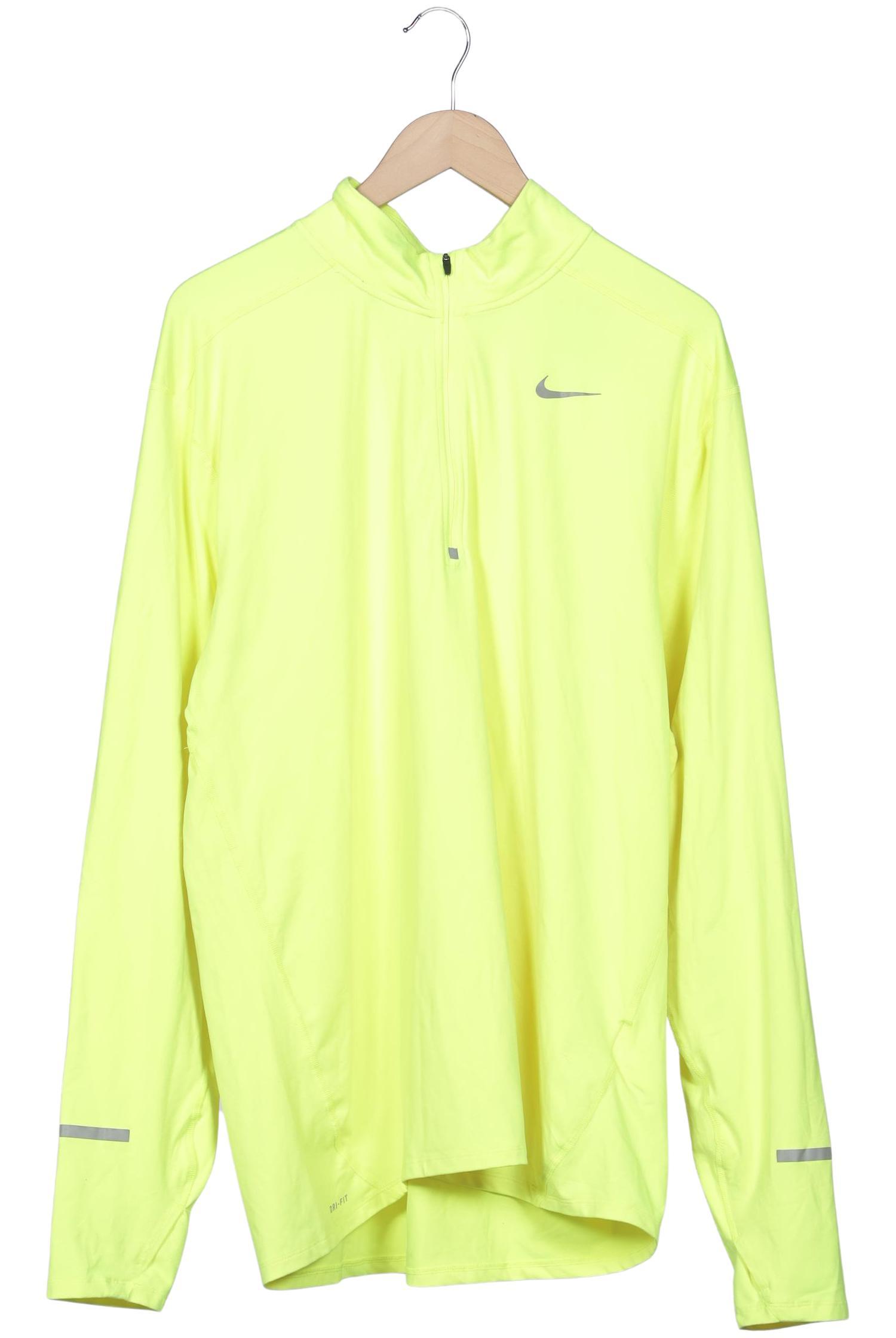 

Nike Running Herren Langarmshirt, neon, Gr. 56