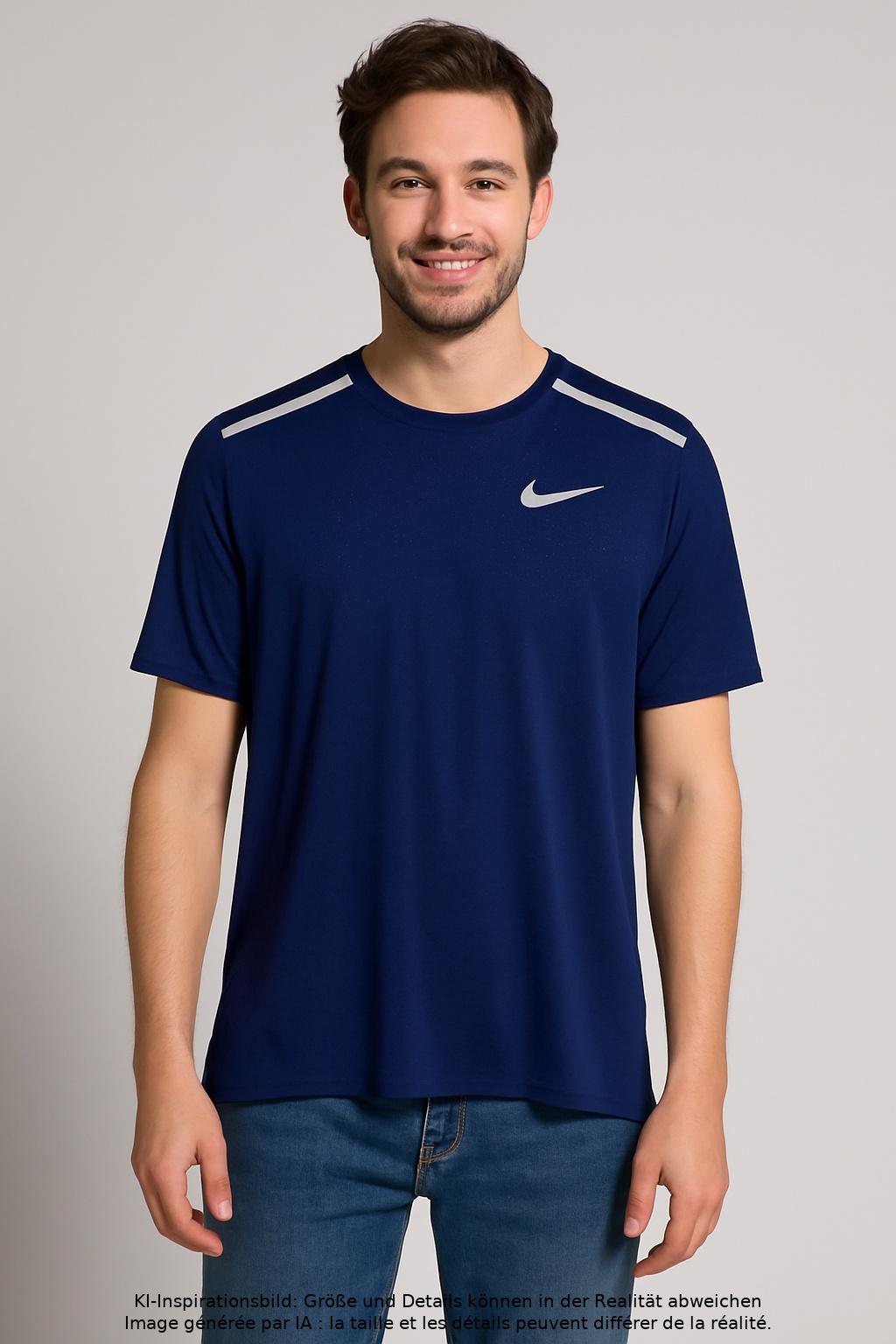 

Nike Running Herren T-Shirt, marineblau, Gr. 52