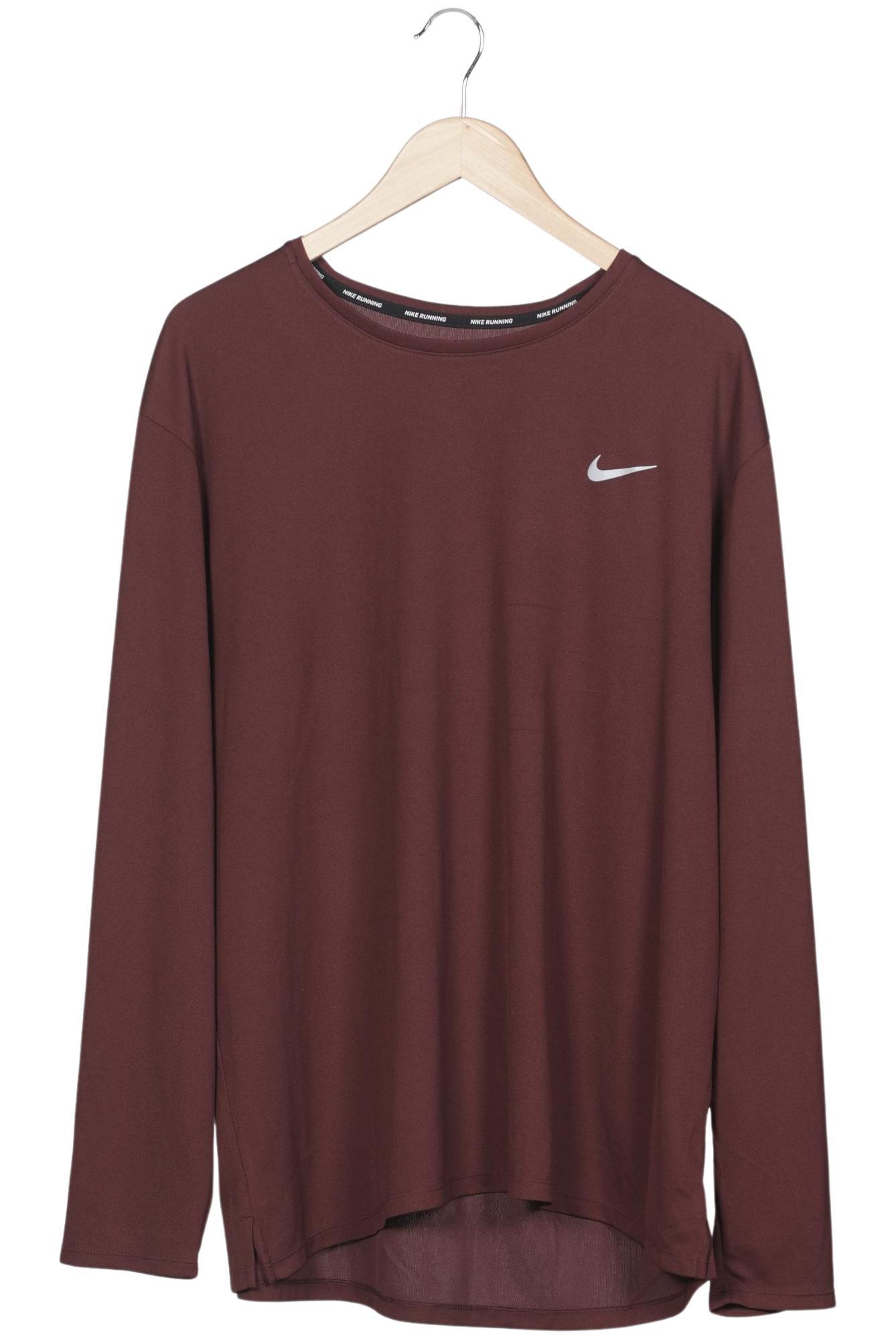 

Nike Running Herren Langarmshirt, bordeaux, Gr. 56