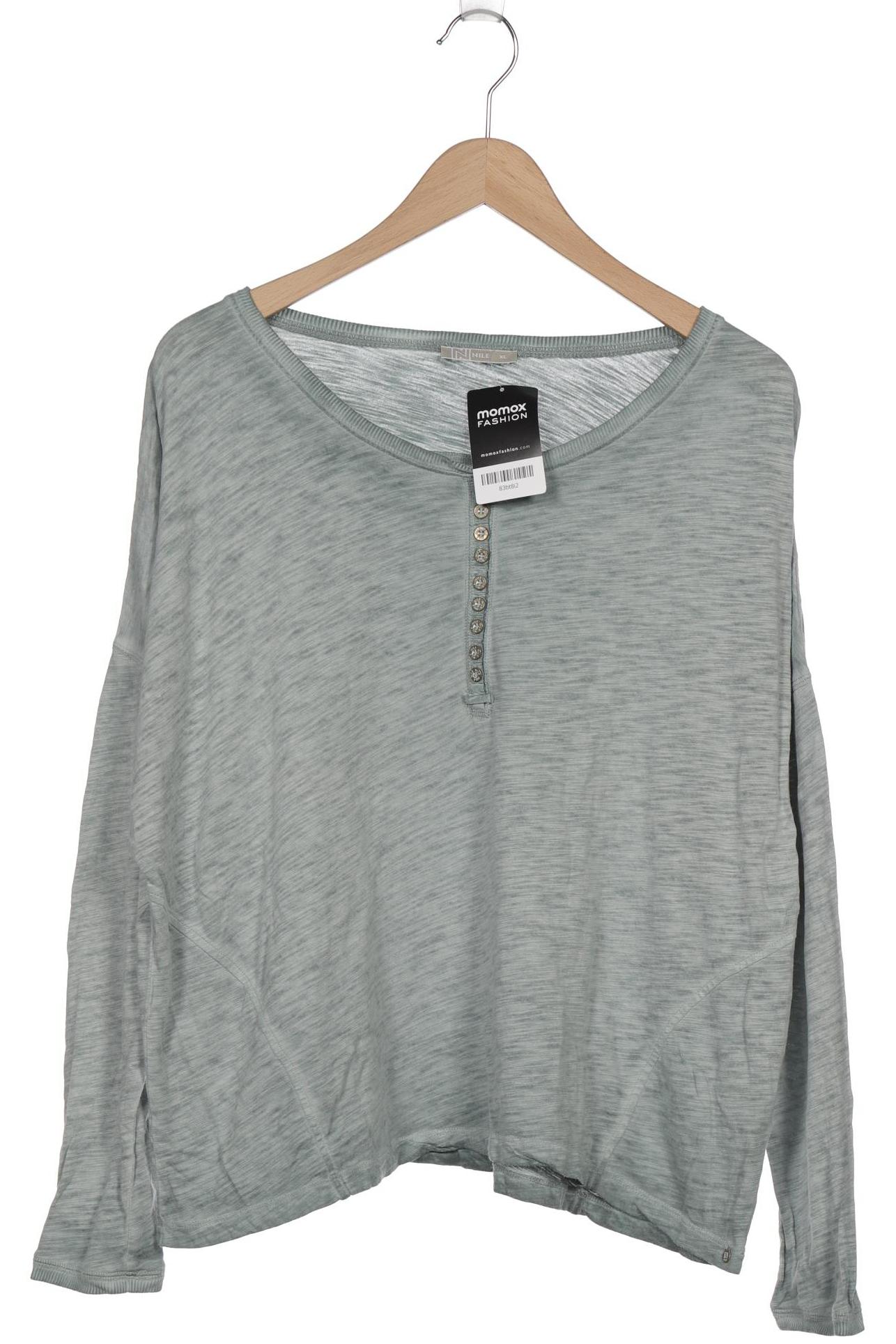 

Nile Damen Langarmshirt, türkis, Gr. 44